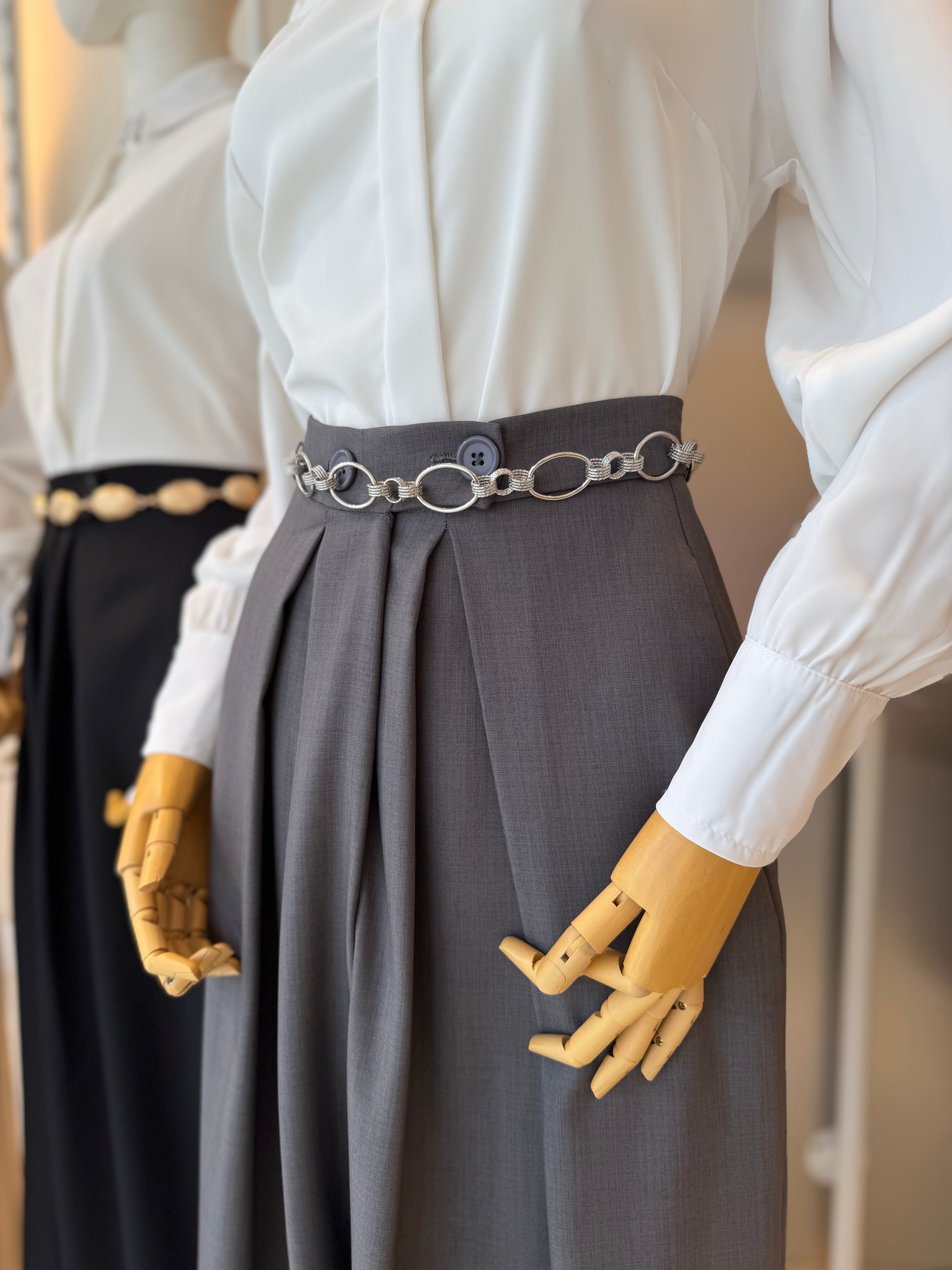 Iconic Classic Wide-Leg Pants