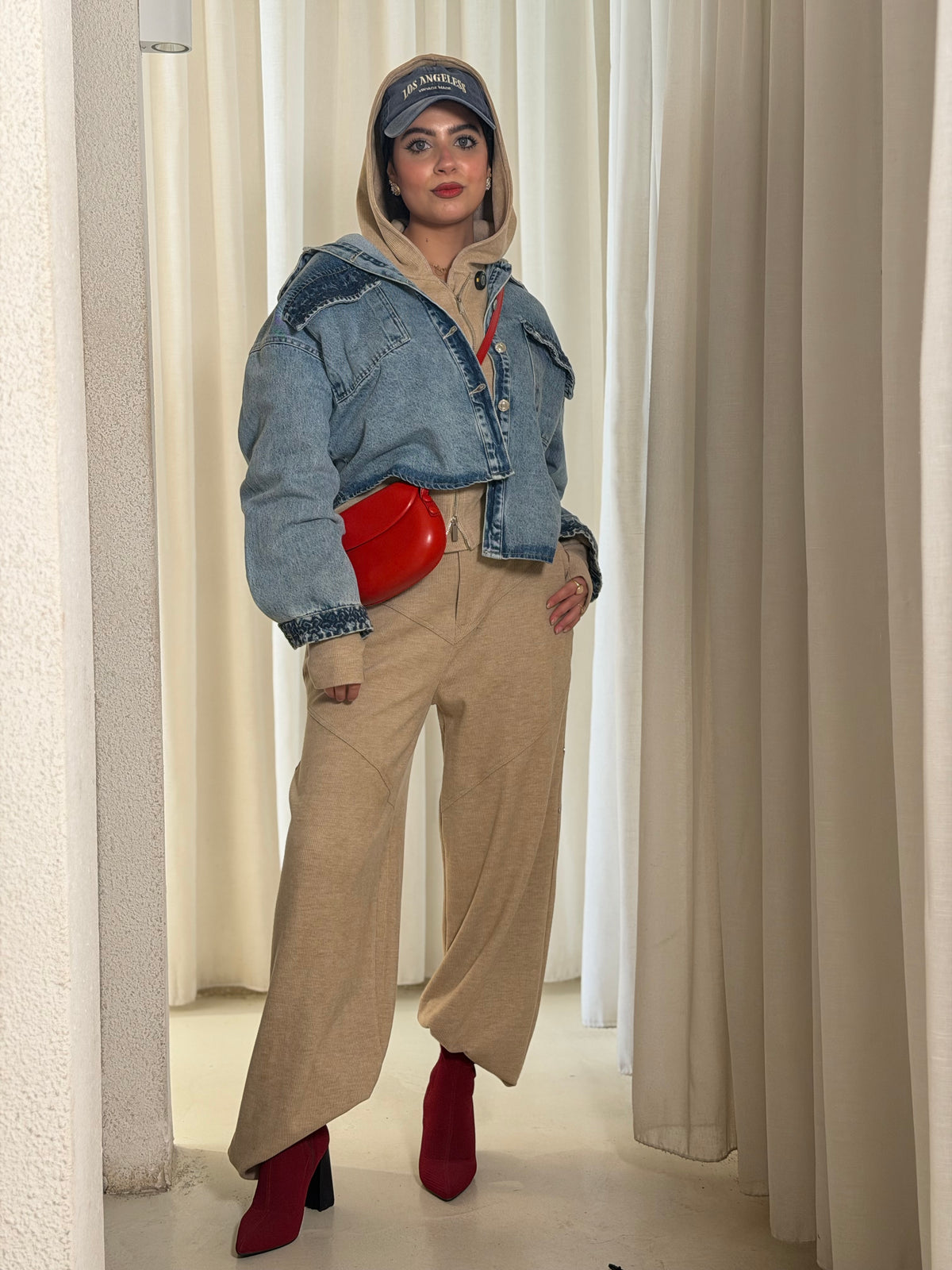 Embroidered Denim jacket