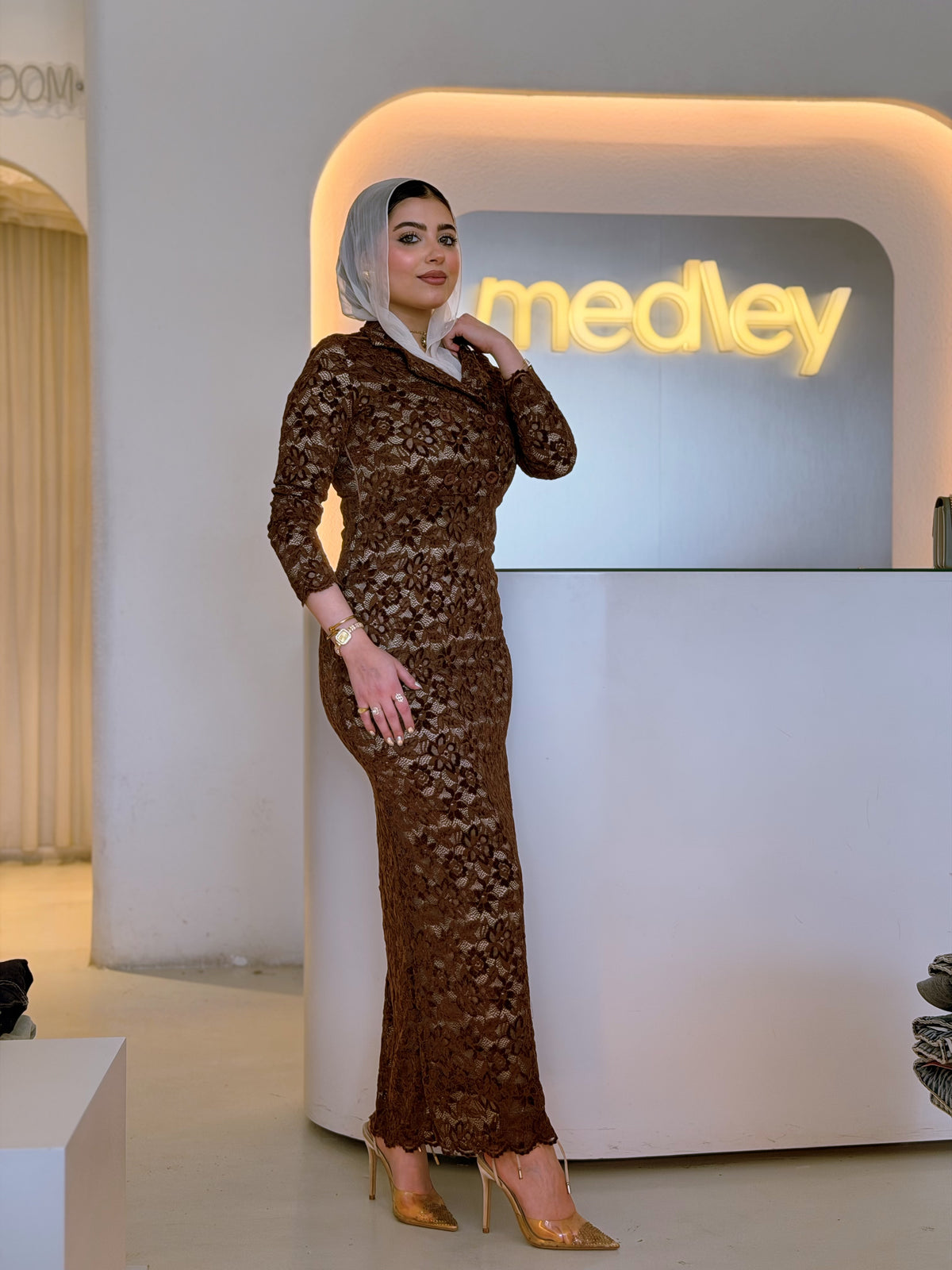 Amouré Lace Gown