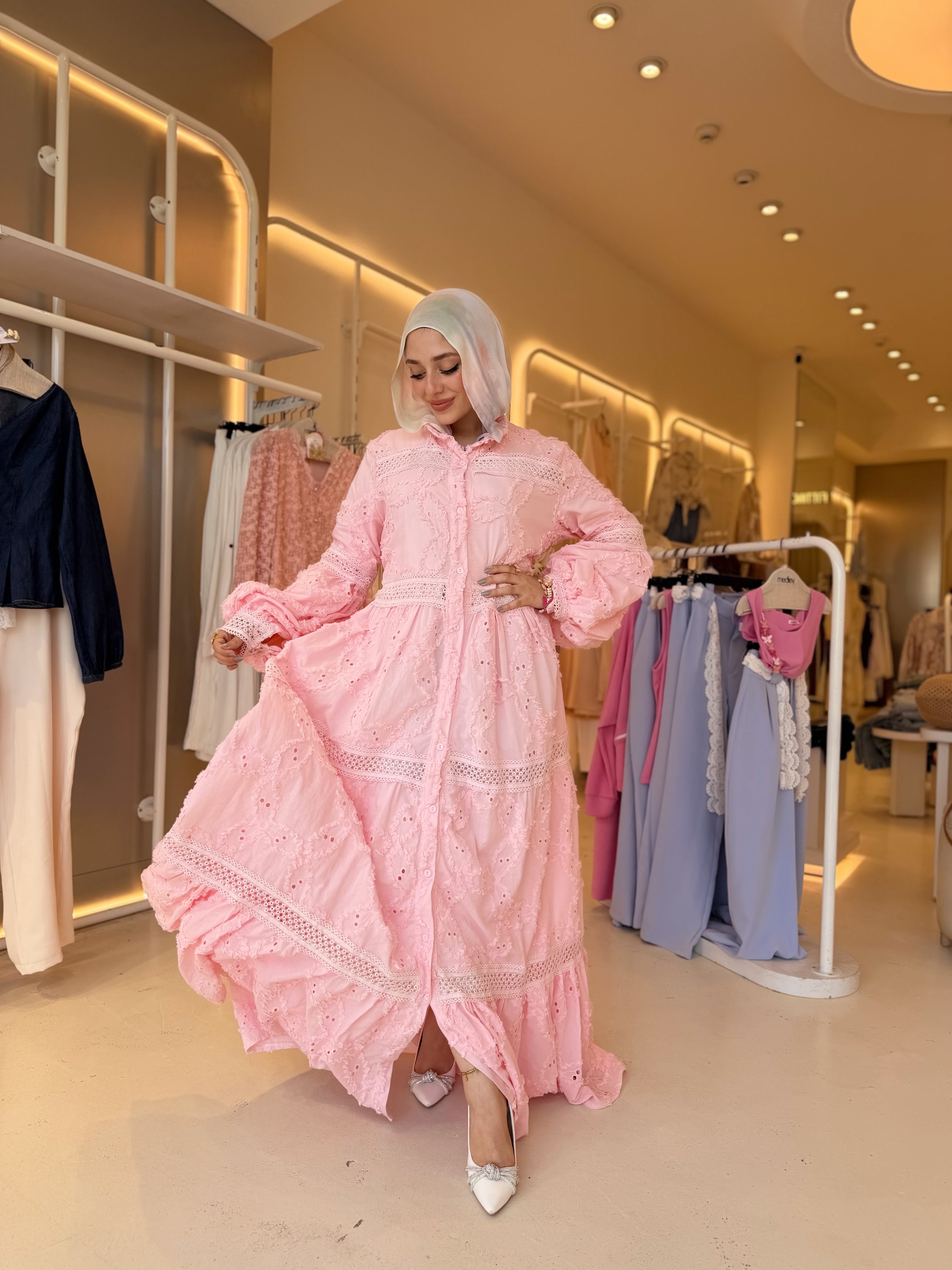 Summer Joy Dress (Pink)