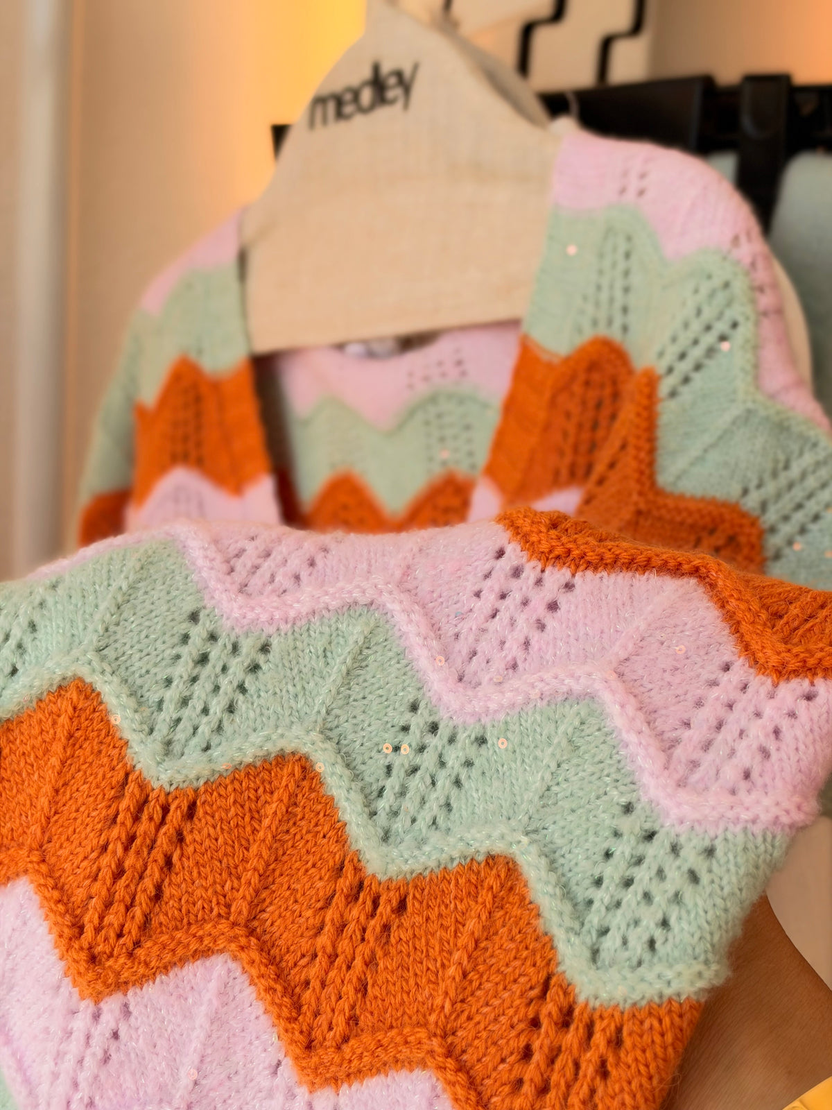 Sugar Rush mohair cardigan by Medley Fashion, photo 7