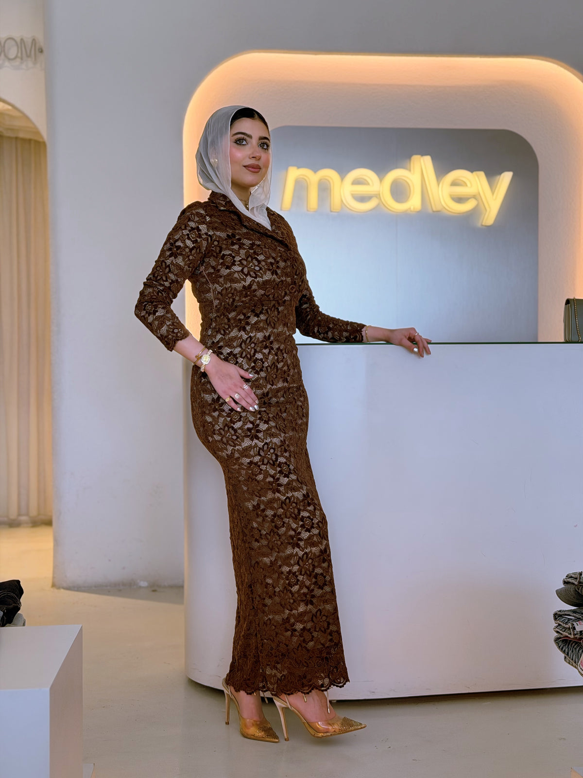 Amouré Lace Gown