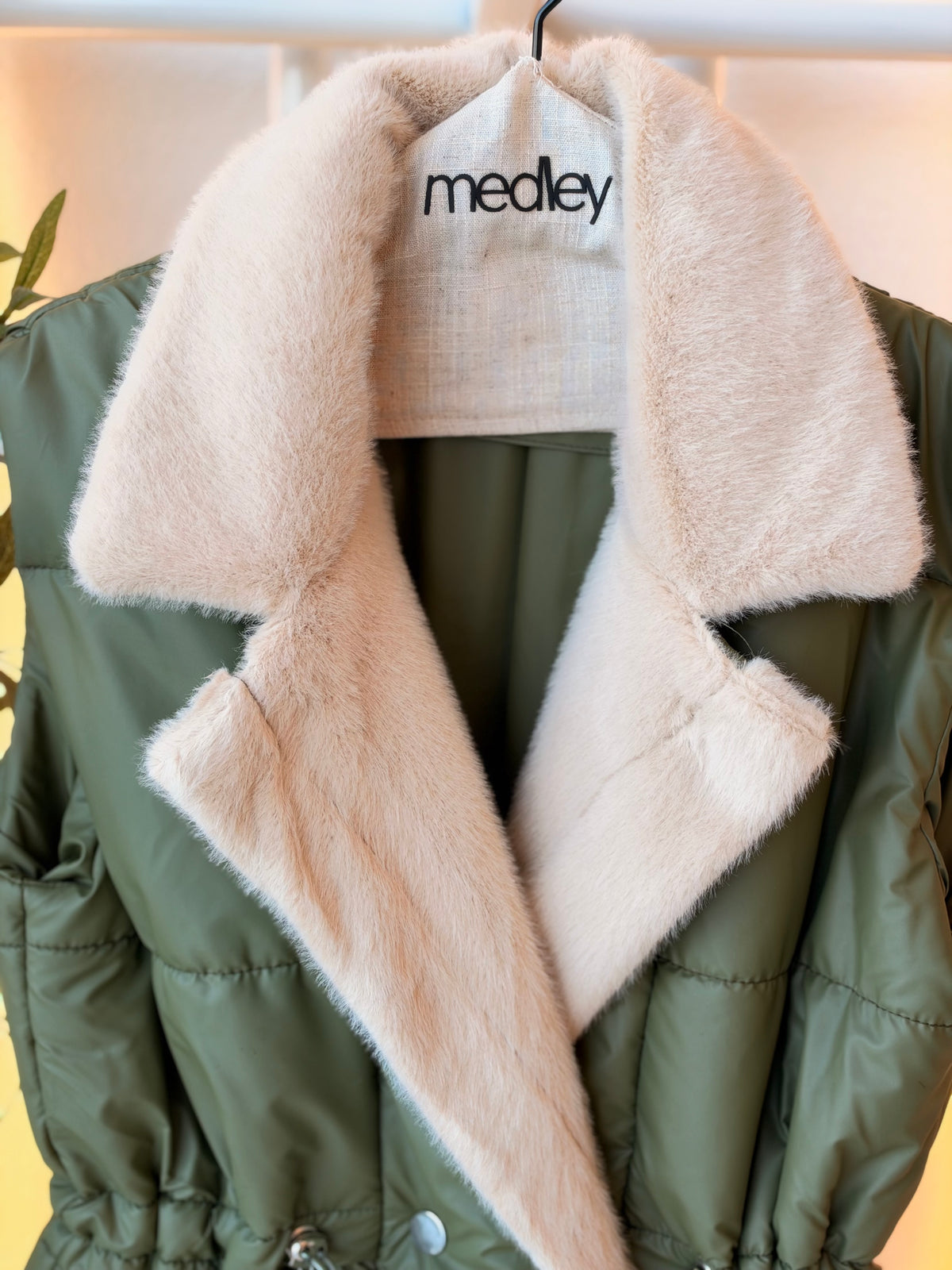 Teddy puffer layering vest by Medley Fashion, photo 5