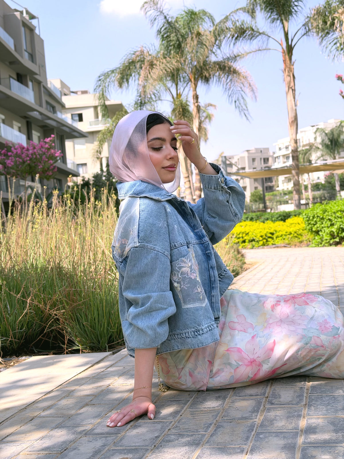 Wildflower Denim Jacket