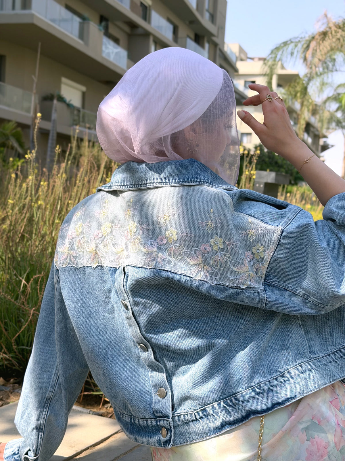 Wildflower Denim Jacket