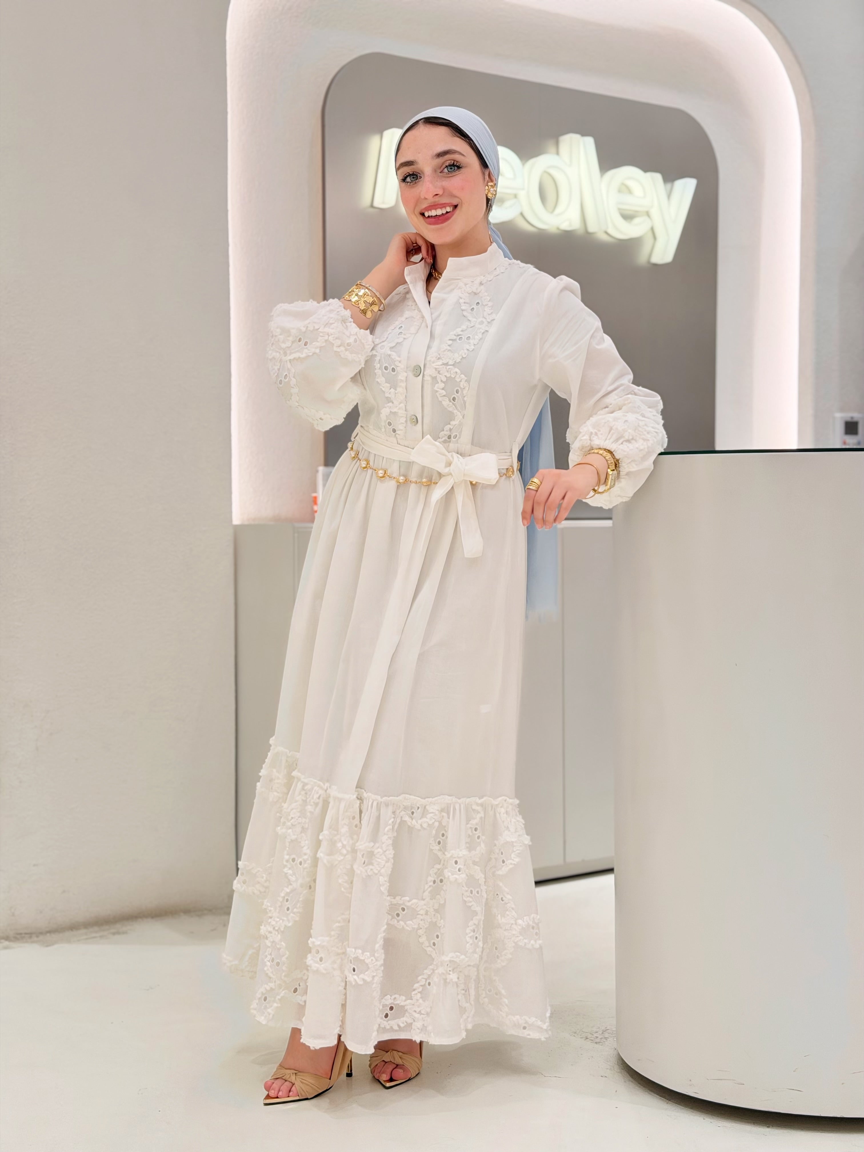 Rokama White Dress