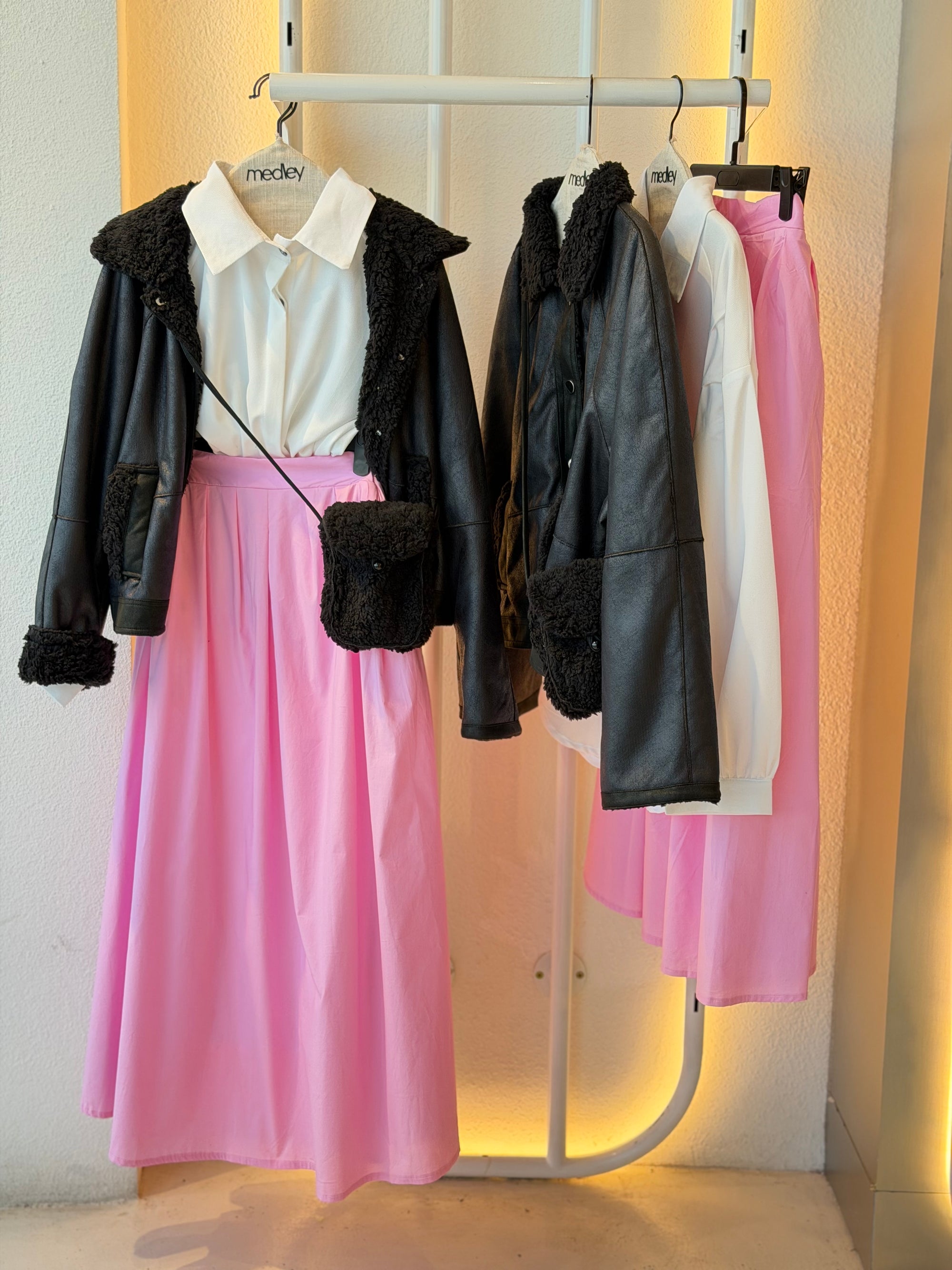 Thermal bubble gum skirt