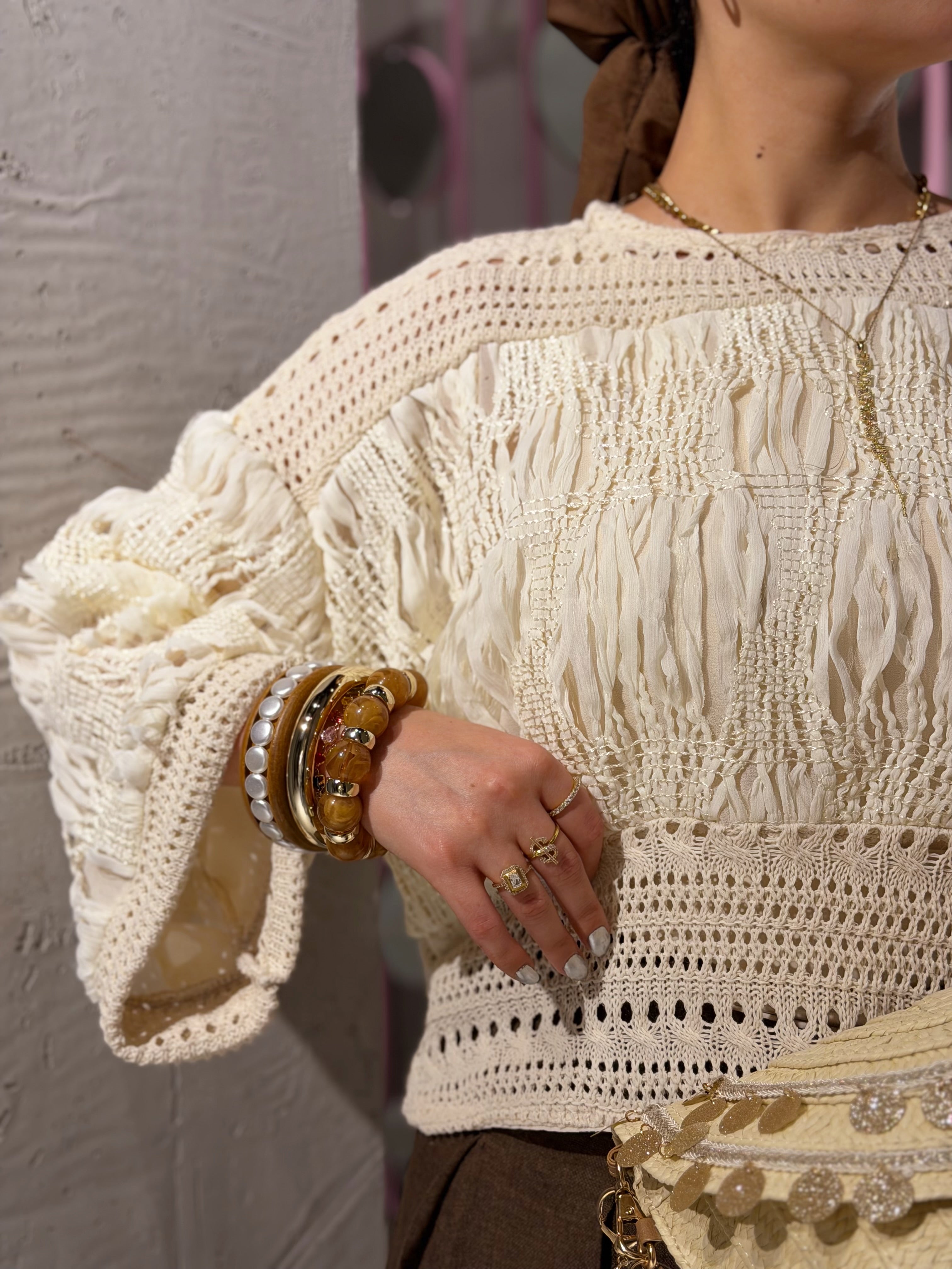 Woven Whisper Blouse