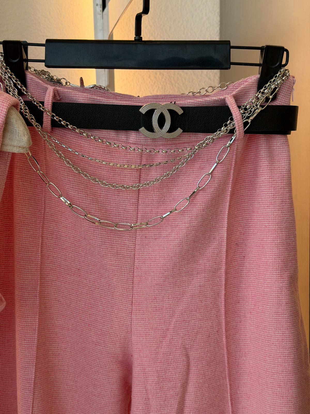 Luna wide leg pant (Pink)