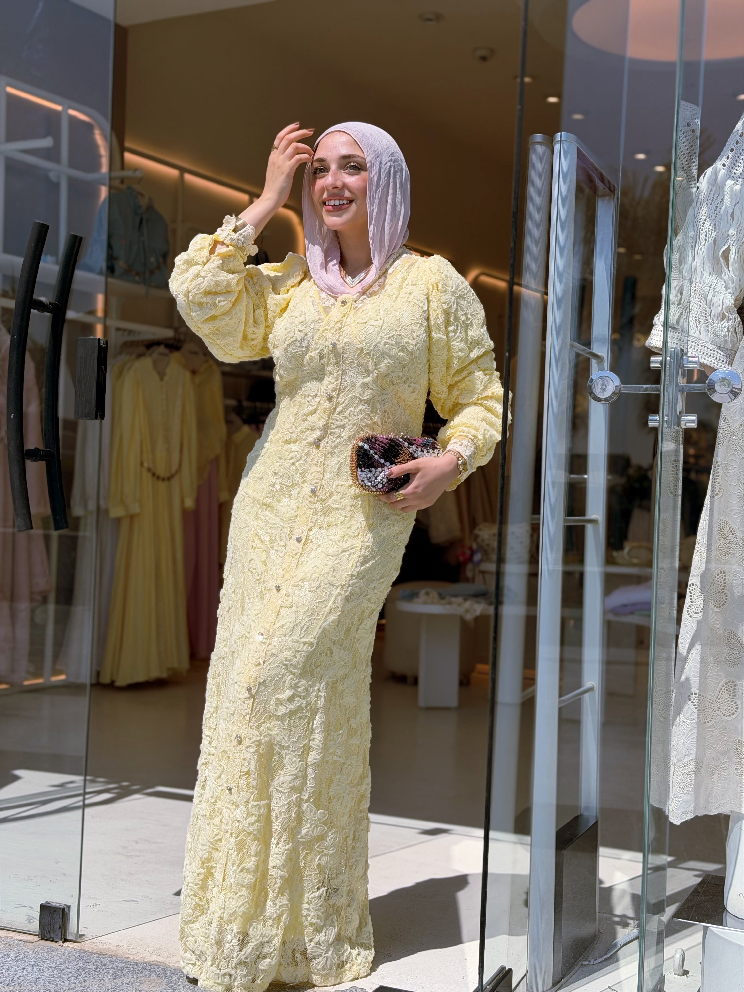 Butterfly Muse Gown (Yellow)
