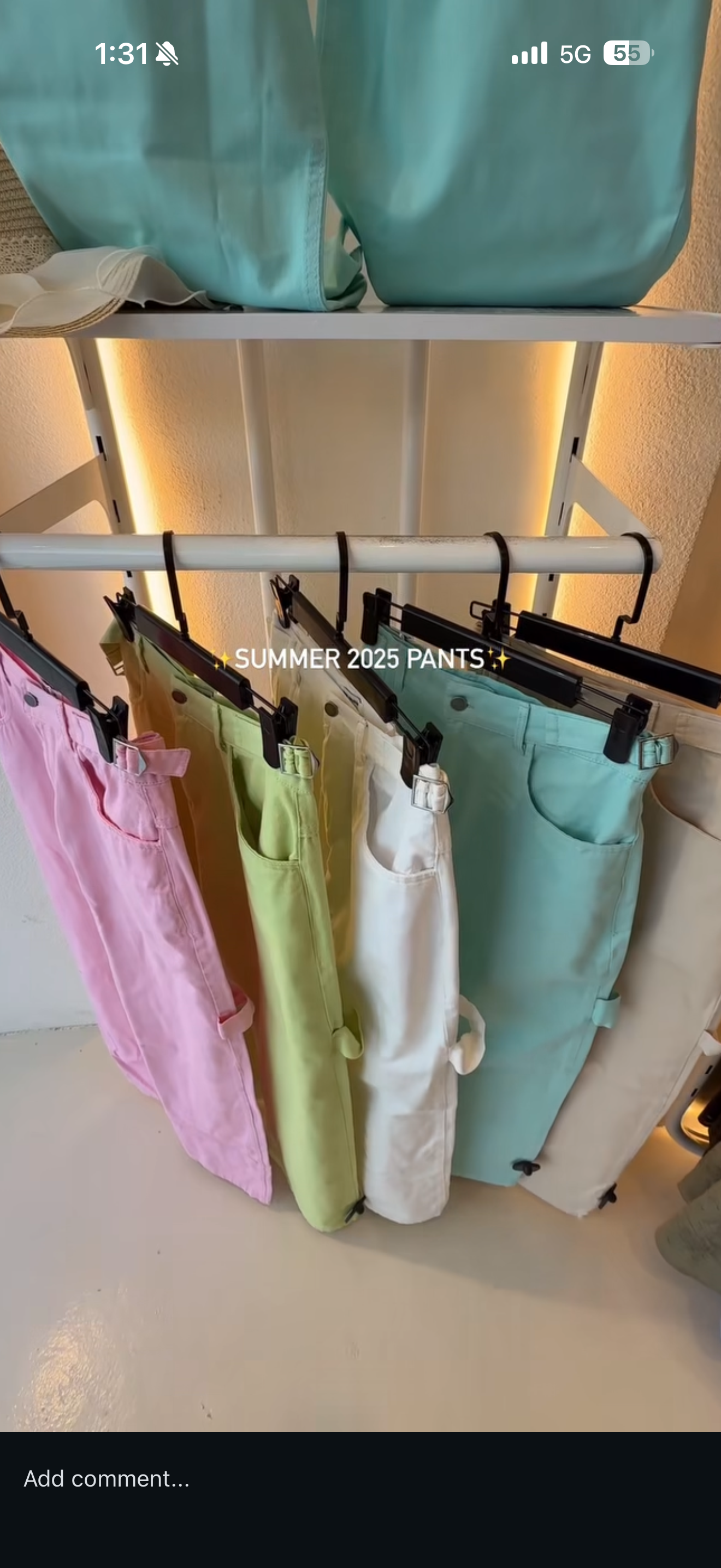 Gabardein Wide Pants