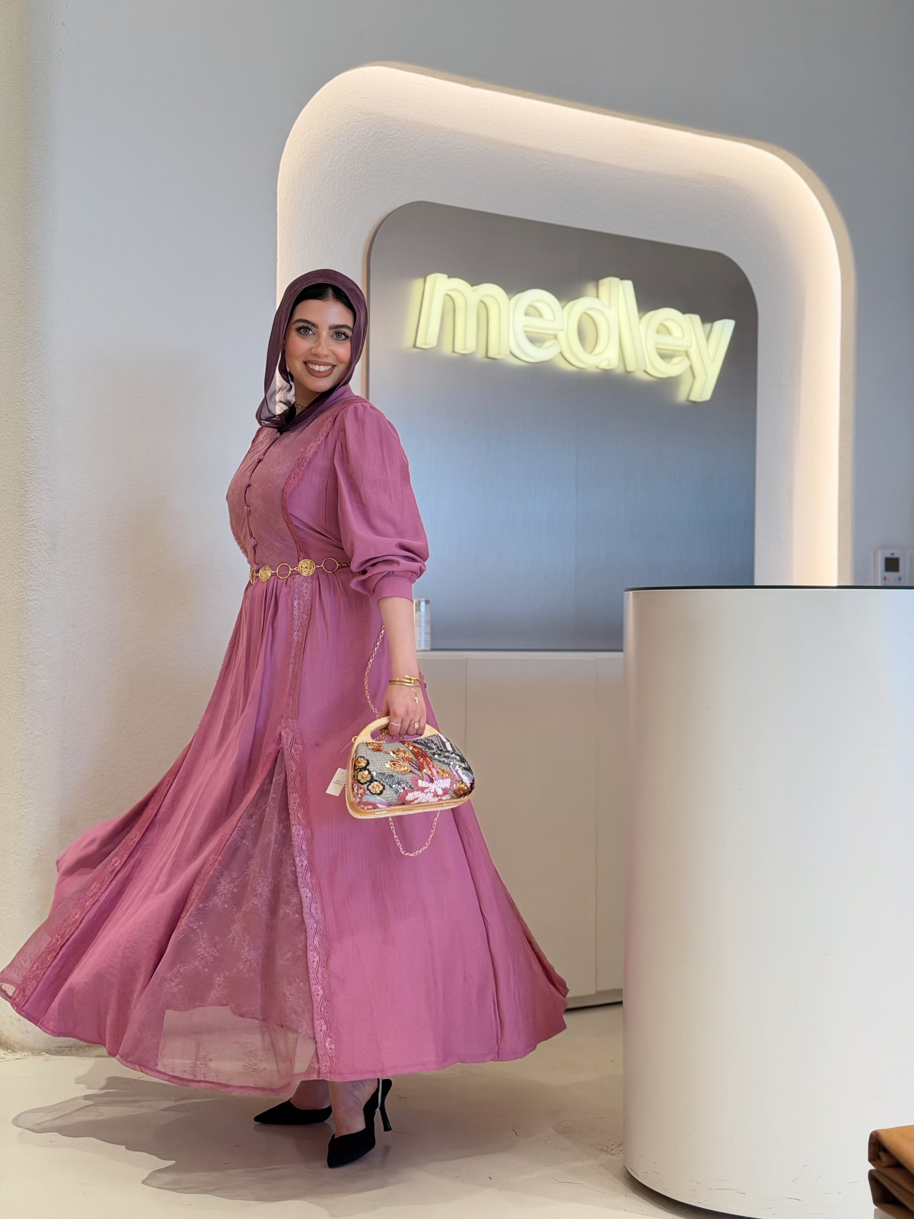 Cinderella’s Summer dress (Berry Mauve)
