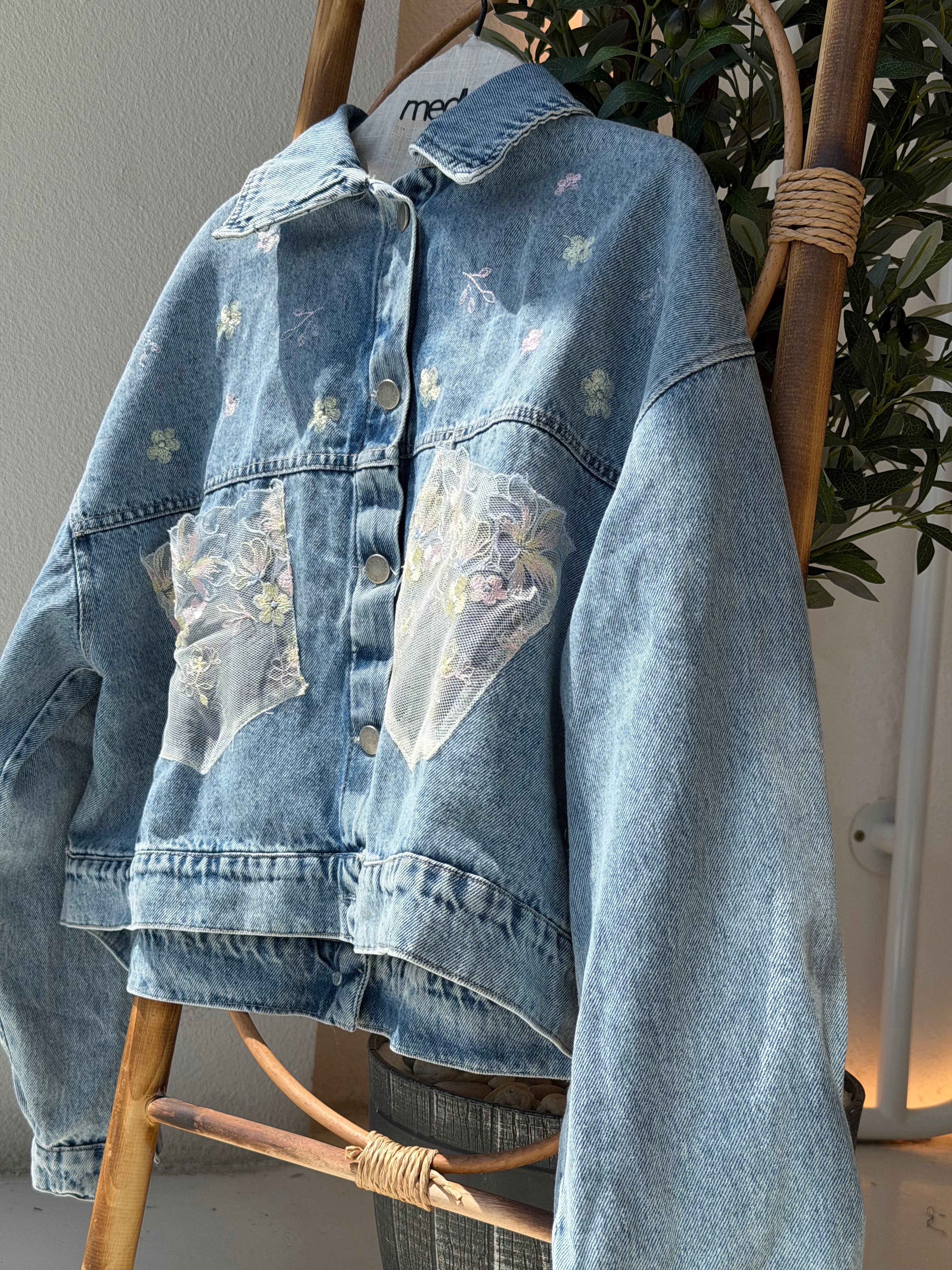 Wildflower Denim Jacket