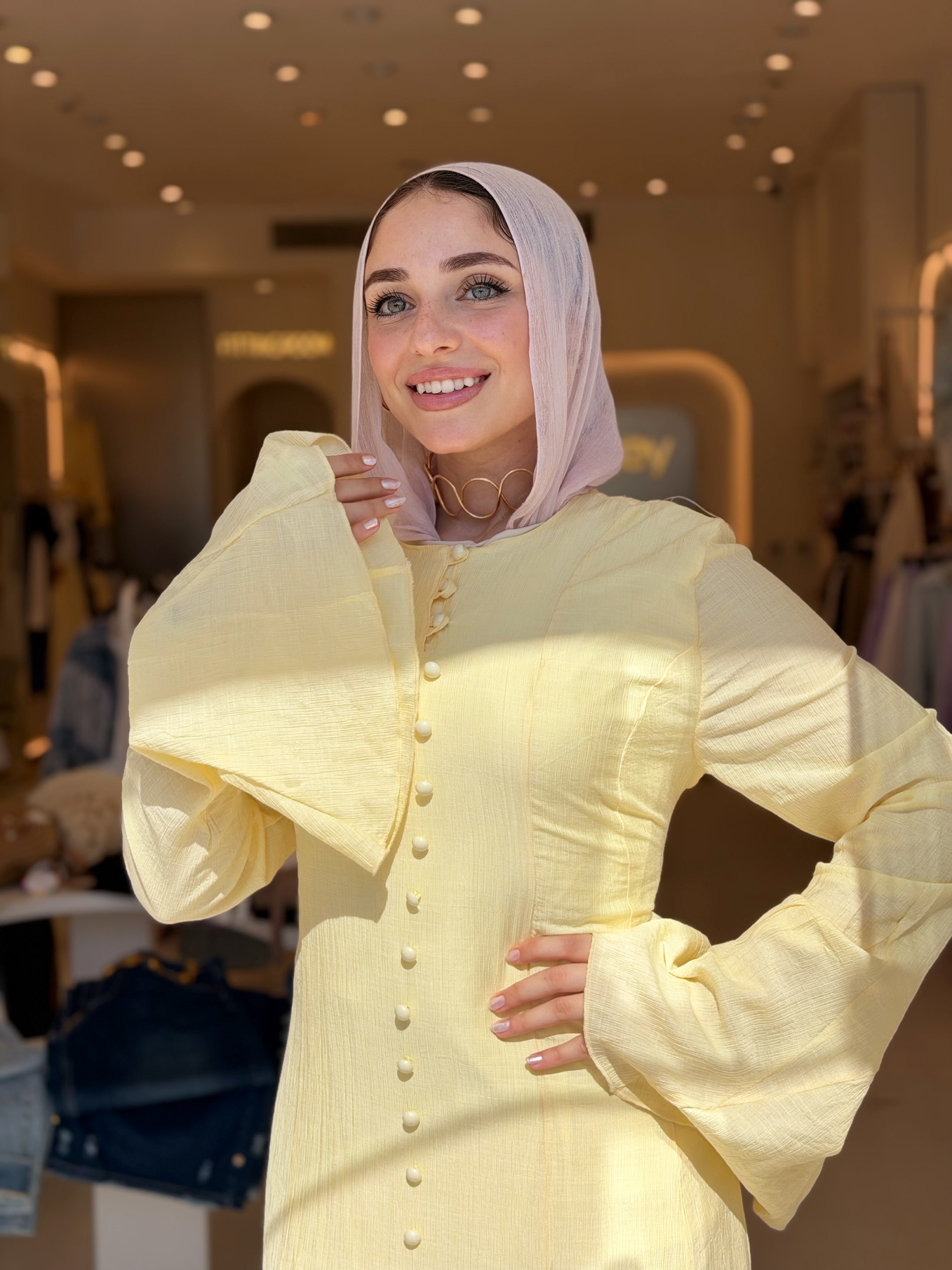 Snow White Gown (Butter Yellow)