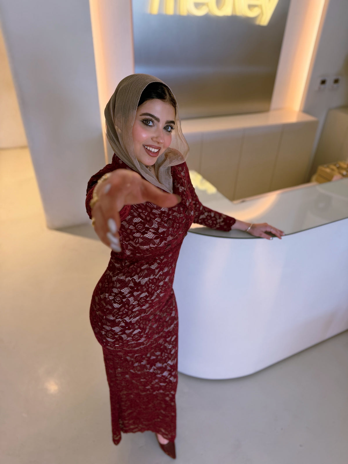 Amouré Lace Gown
