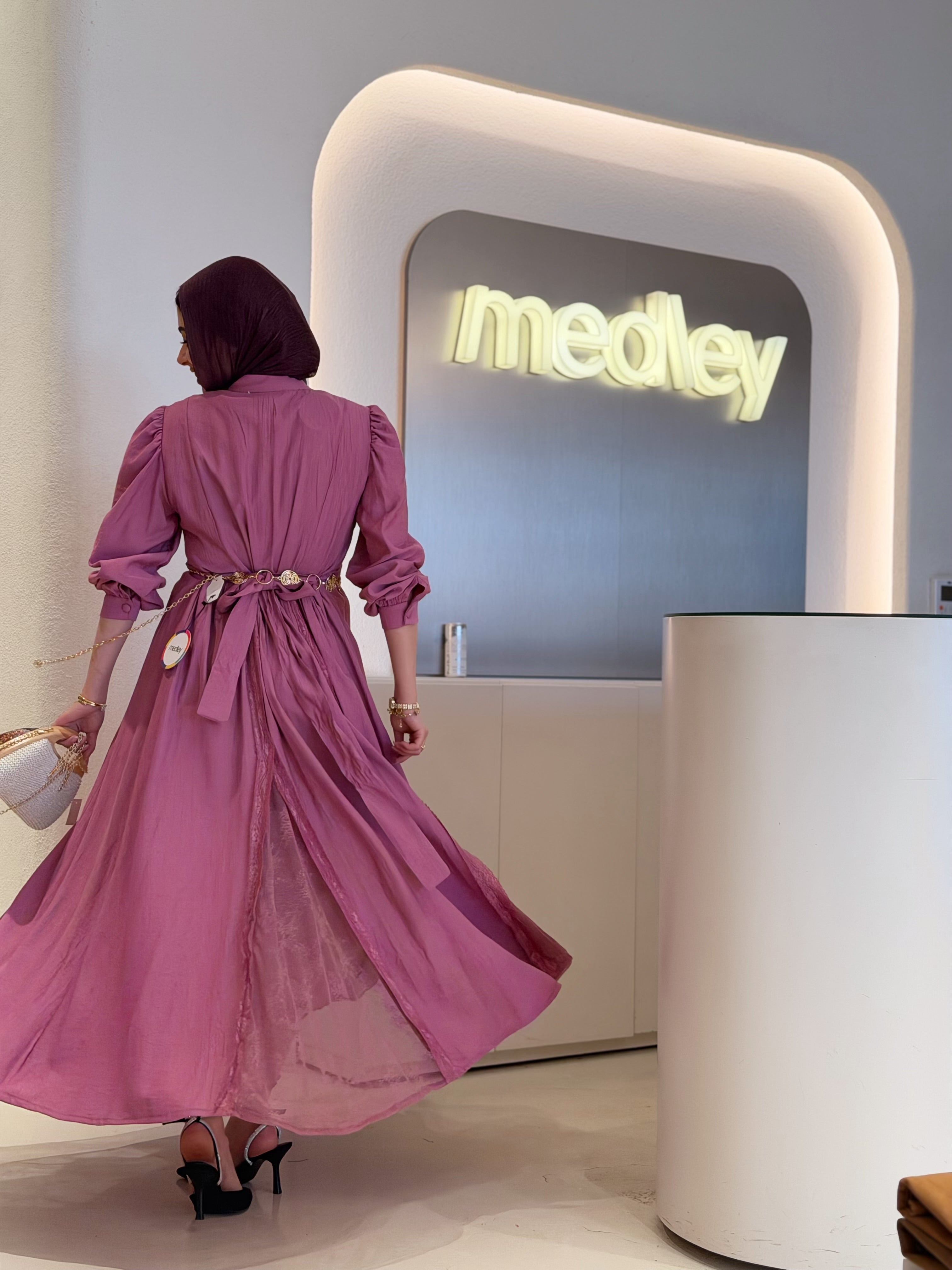 Cinderella’s Summer dress (Berry Mauve)