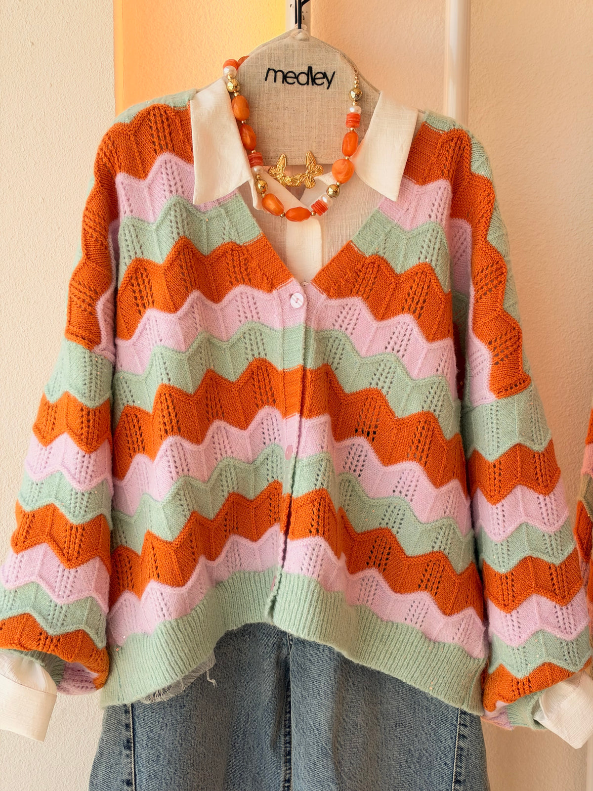 Sugar Rush mohair cardigan by Medley Fashion, photo 1