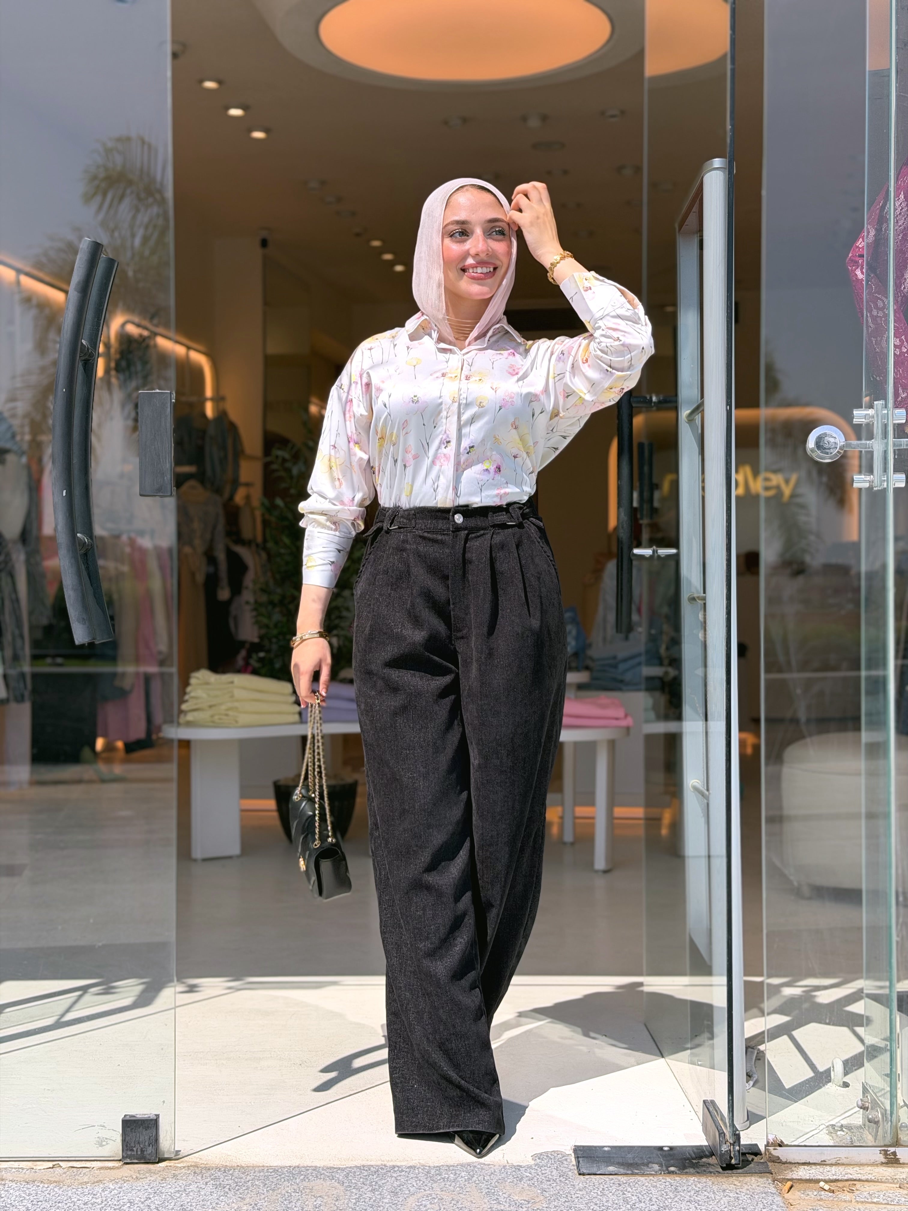 Silk Bloom Blouse
