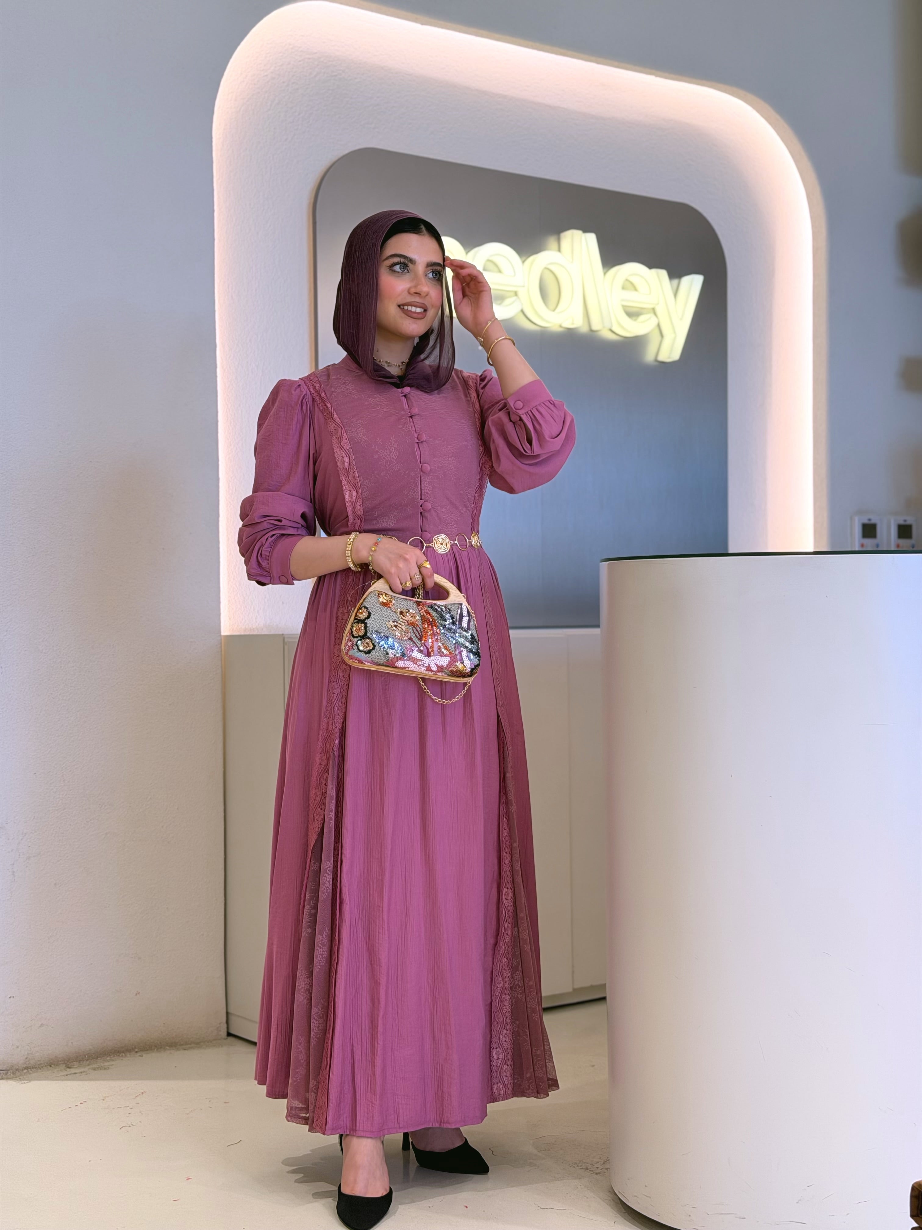 Cinderella’s Summer dress (Berry Mauve)