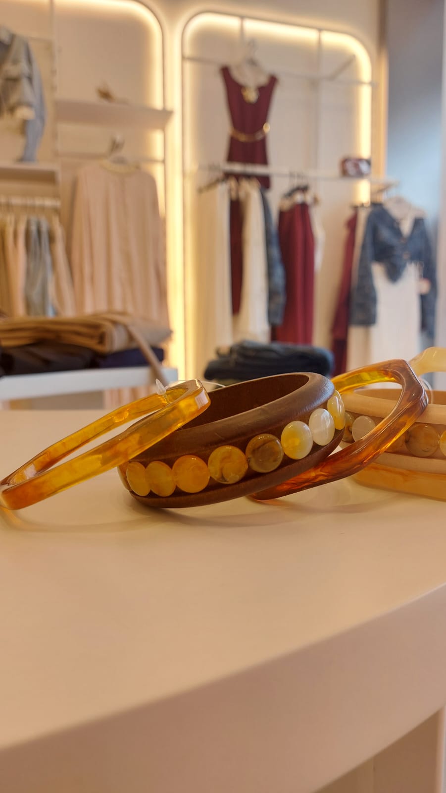 Honey Glow Bangles |3 Pieces