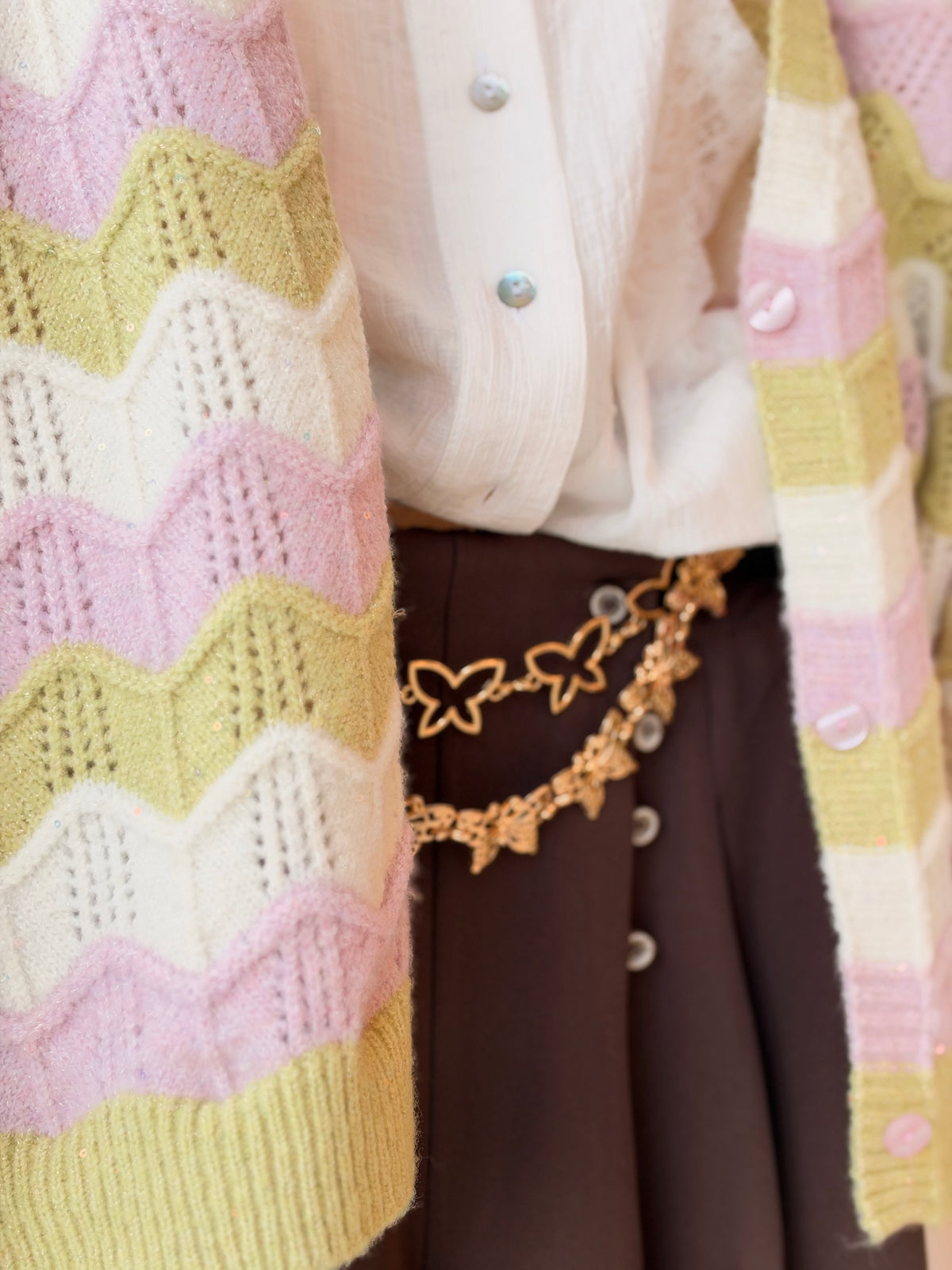 Sugar Rush mohair cardigan by Medley Fashion, photo 19