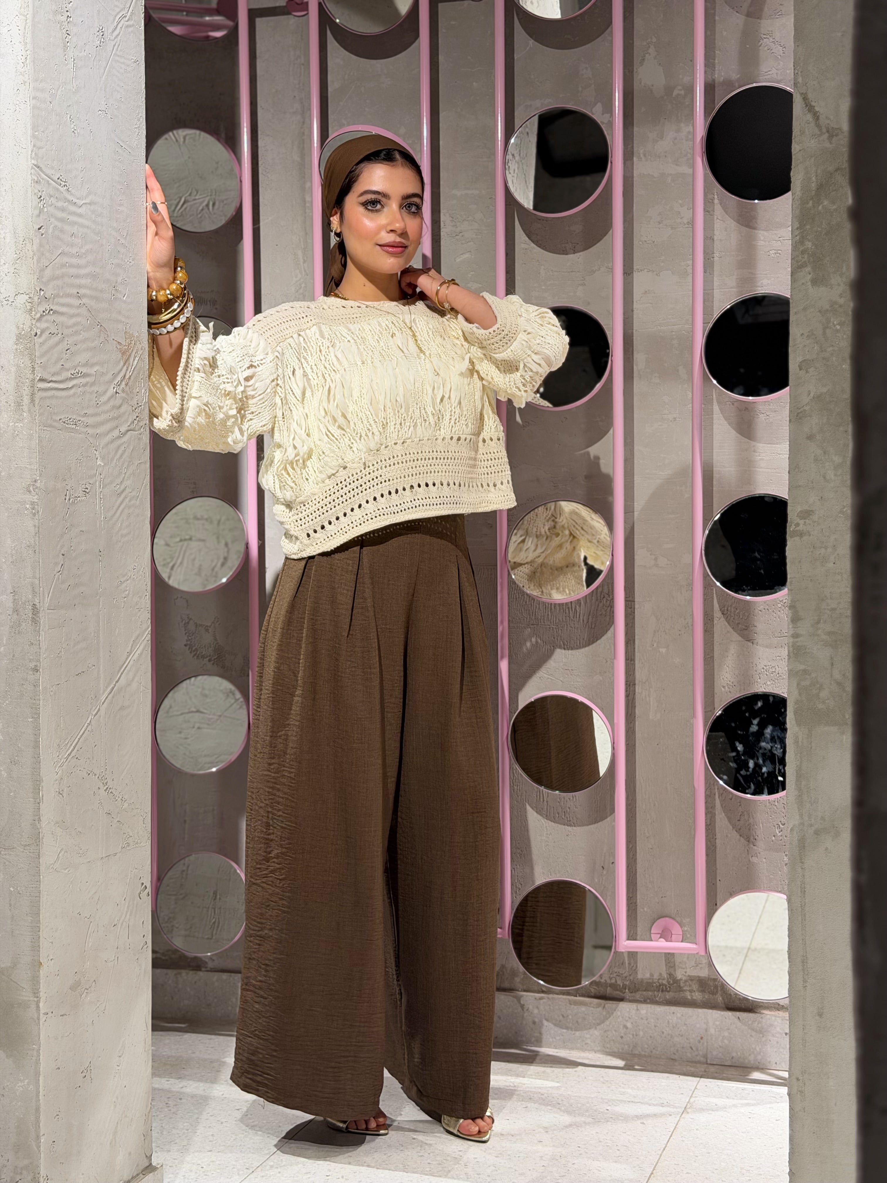 Woven Whisper Blouse