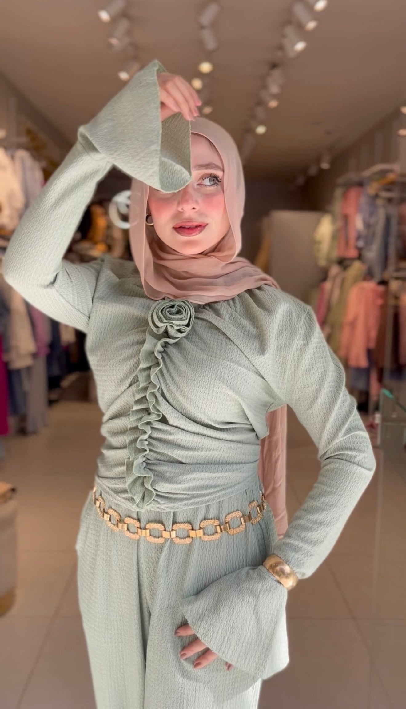 Floral blouse