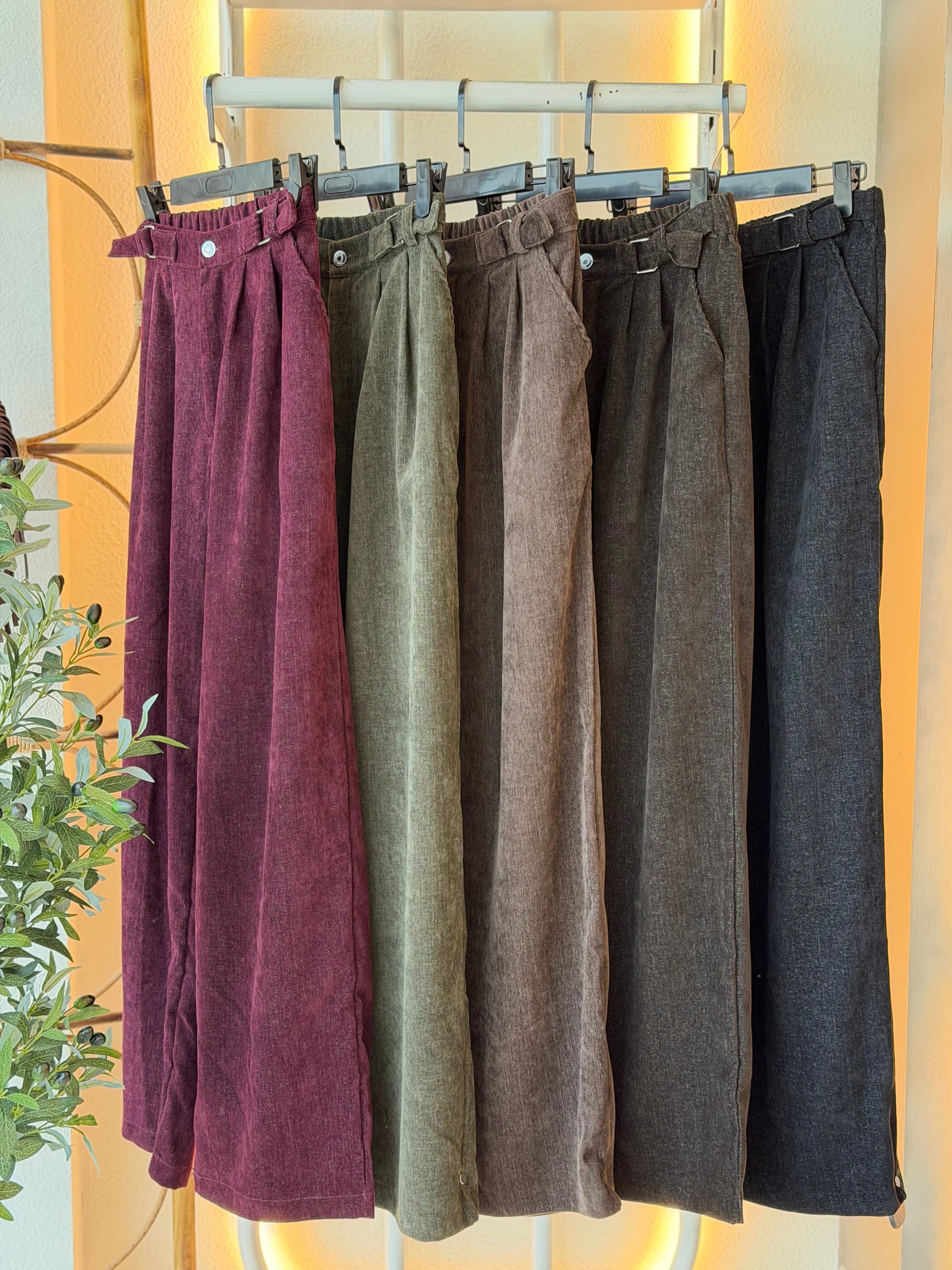 Velvet Denim |elegance pants