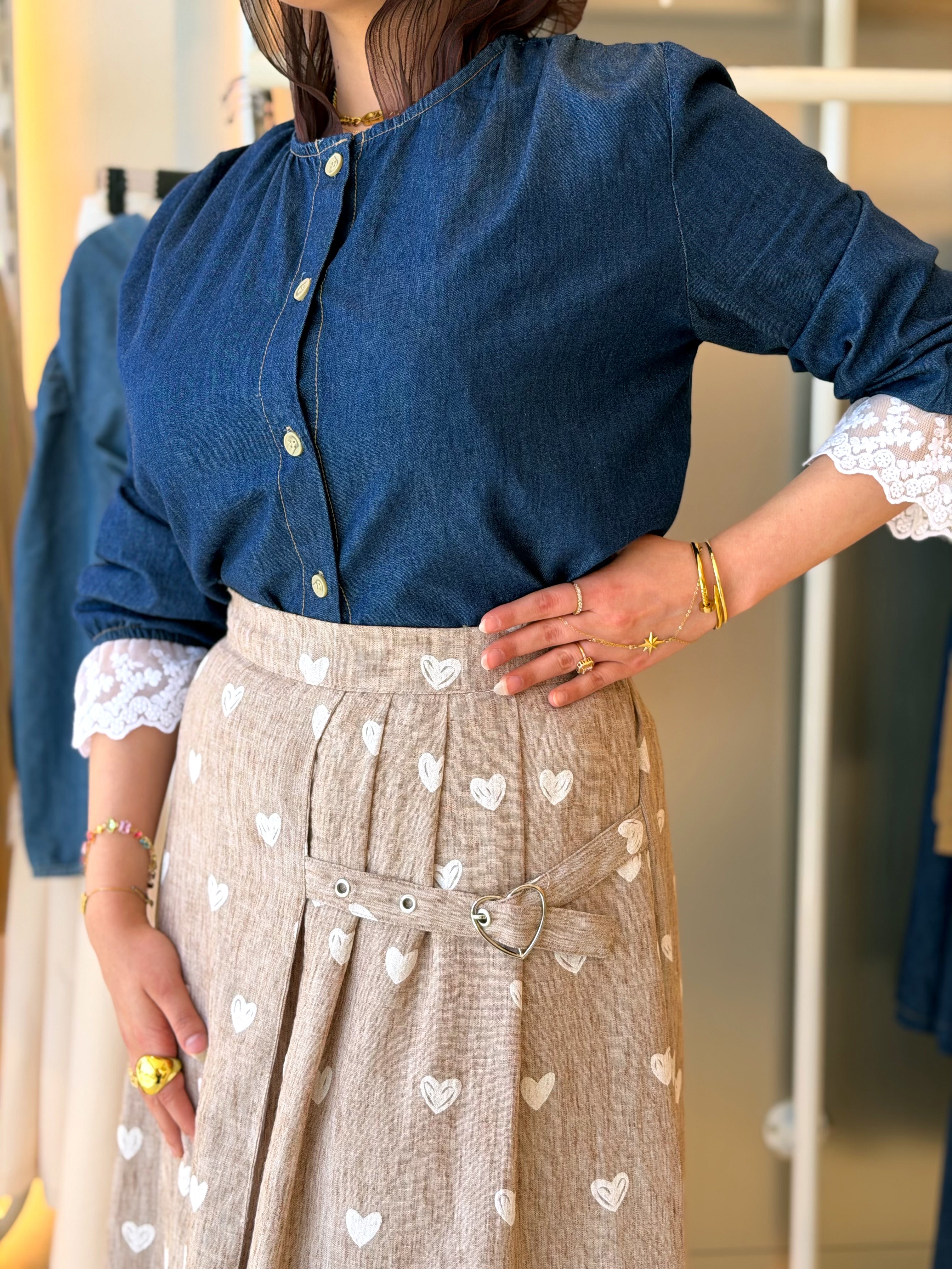 Denim Romance Set