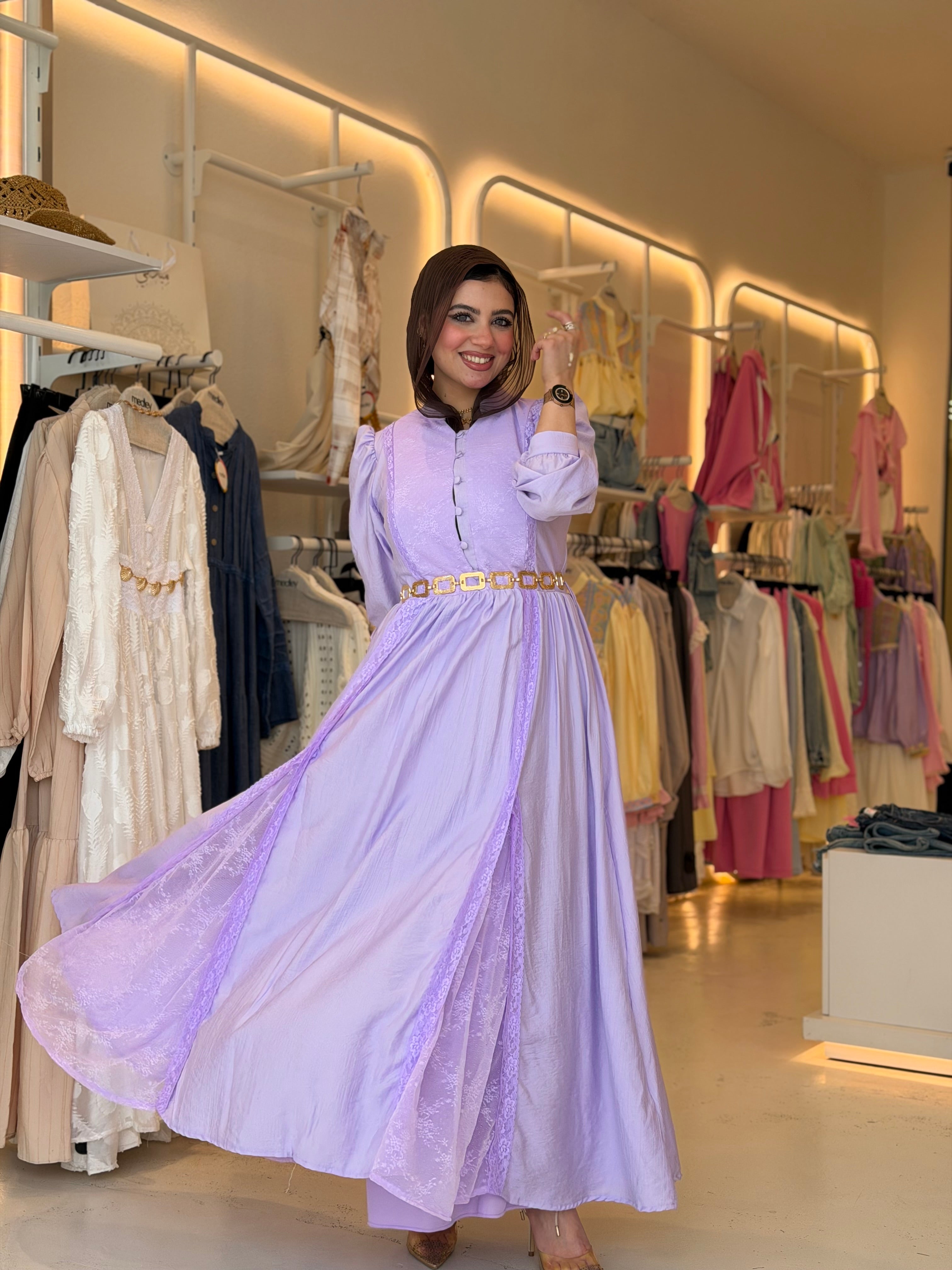 Purple Cinderella Dress