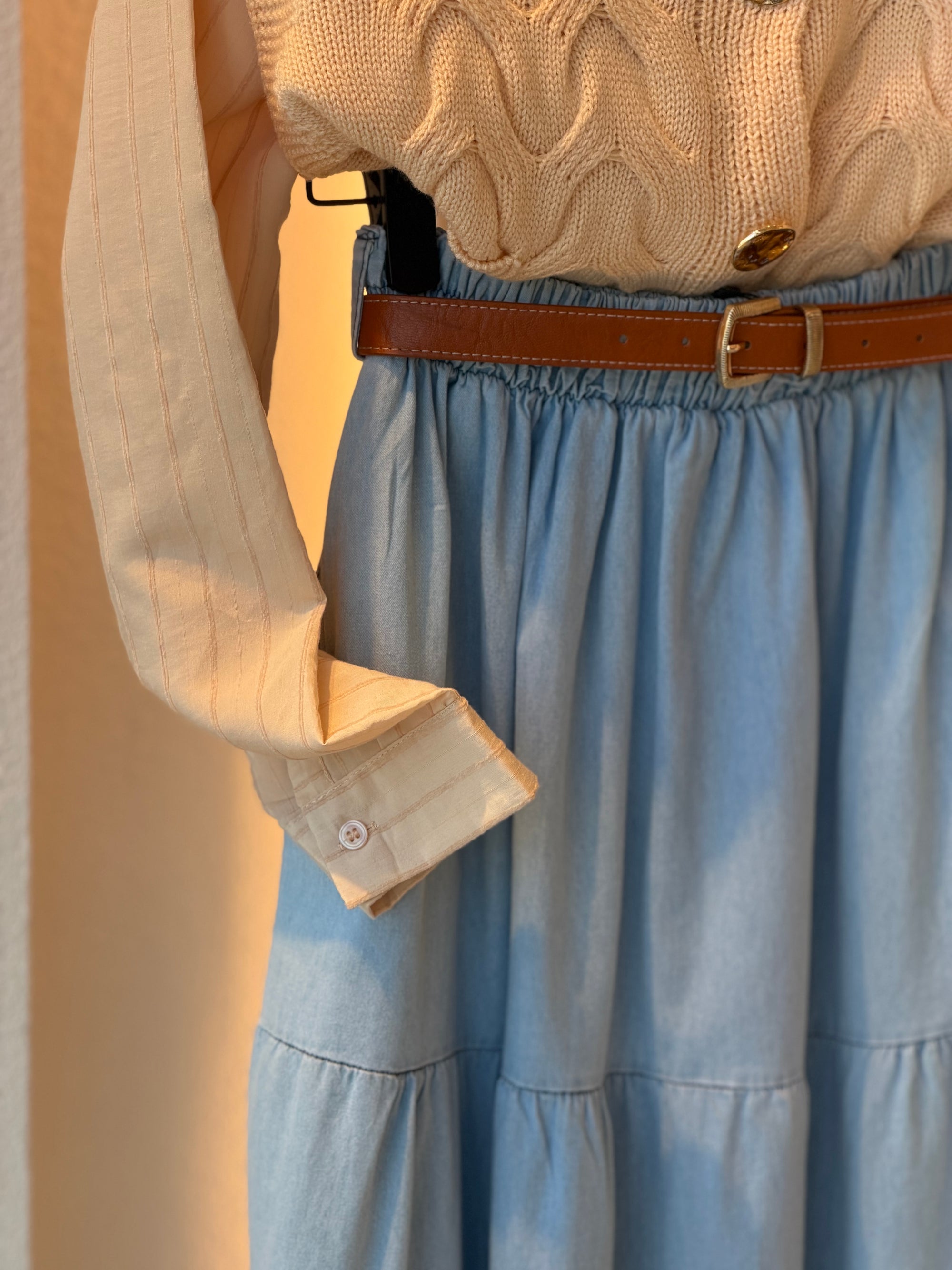 creme brûlée blouse