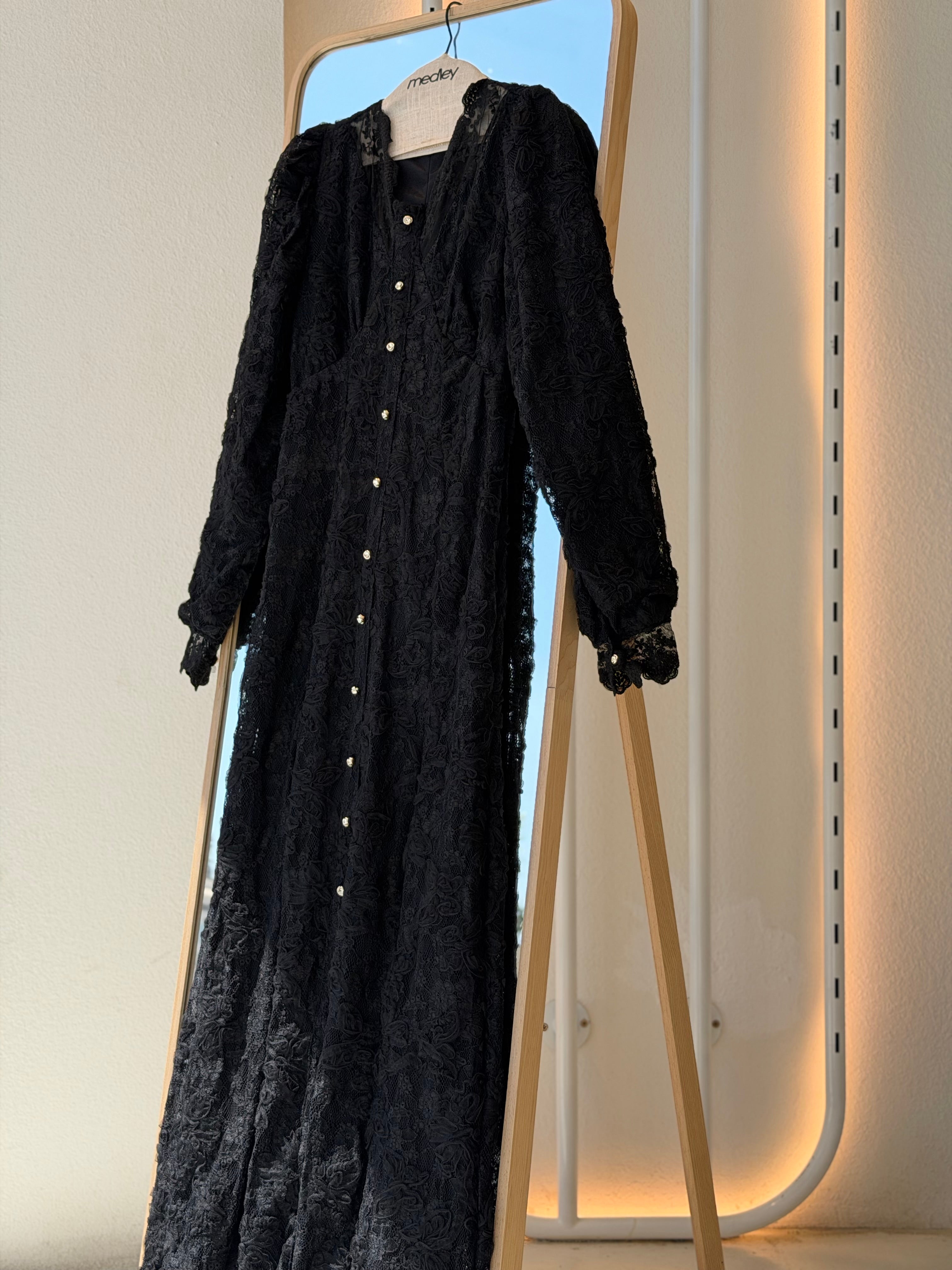 Butterfly Muse Gown (Noir)