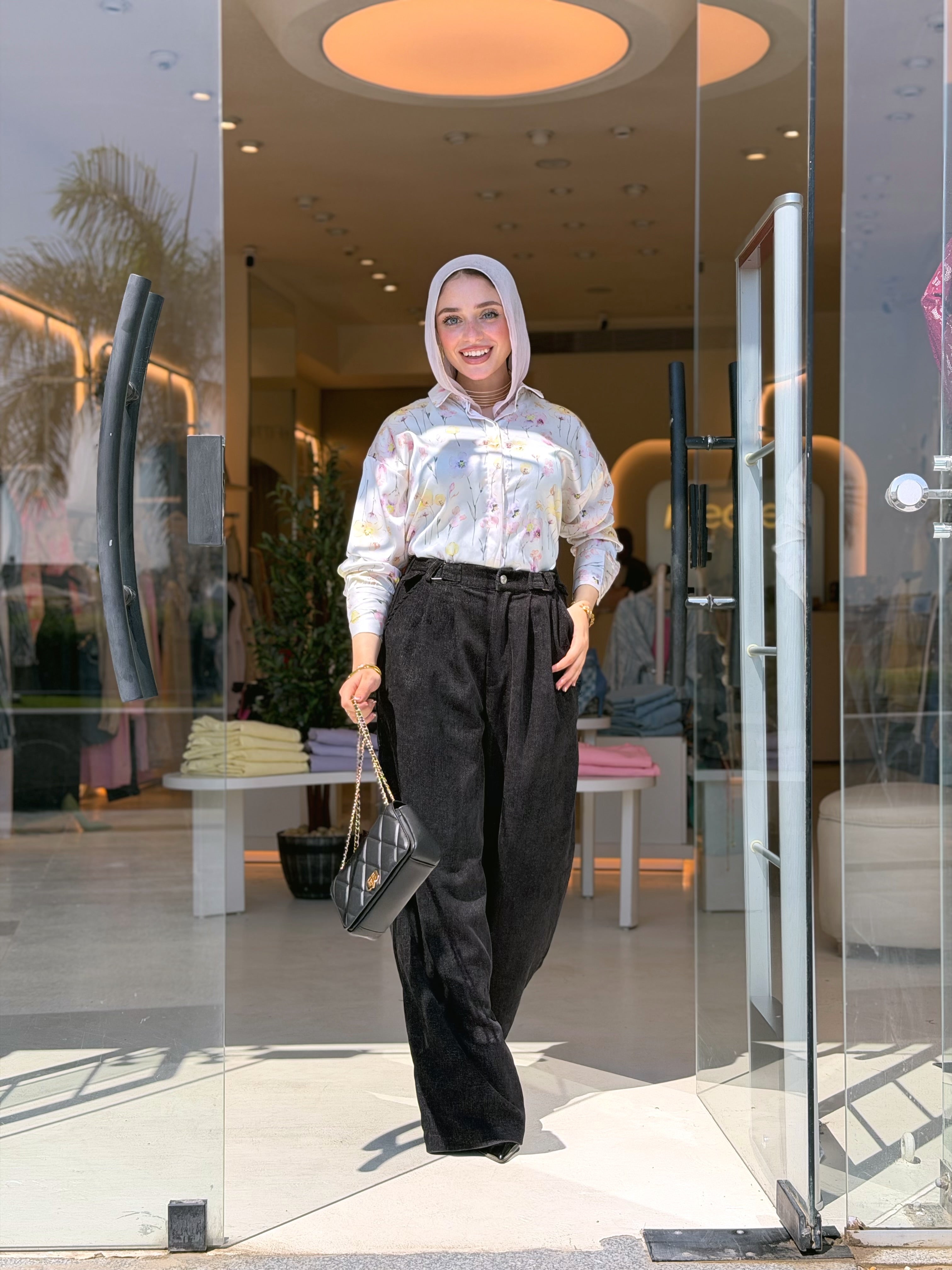 Silk Bloom Blouse