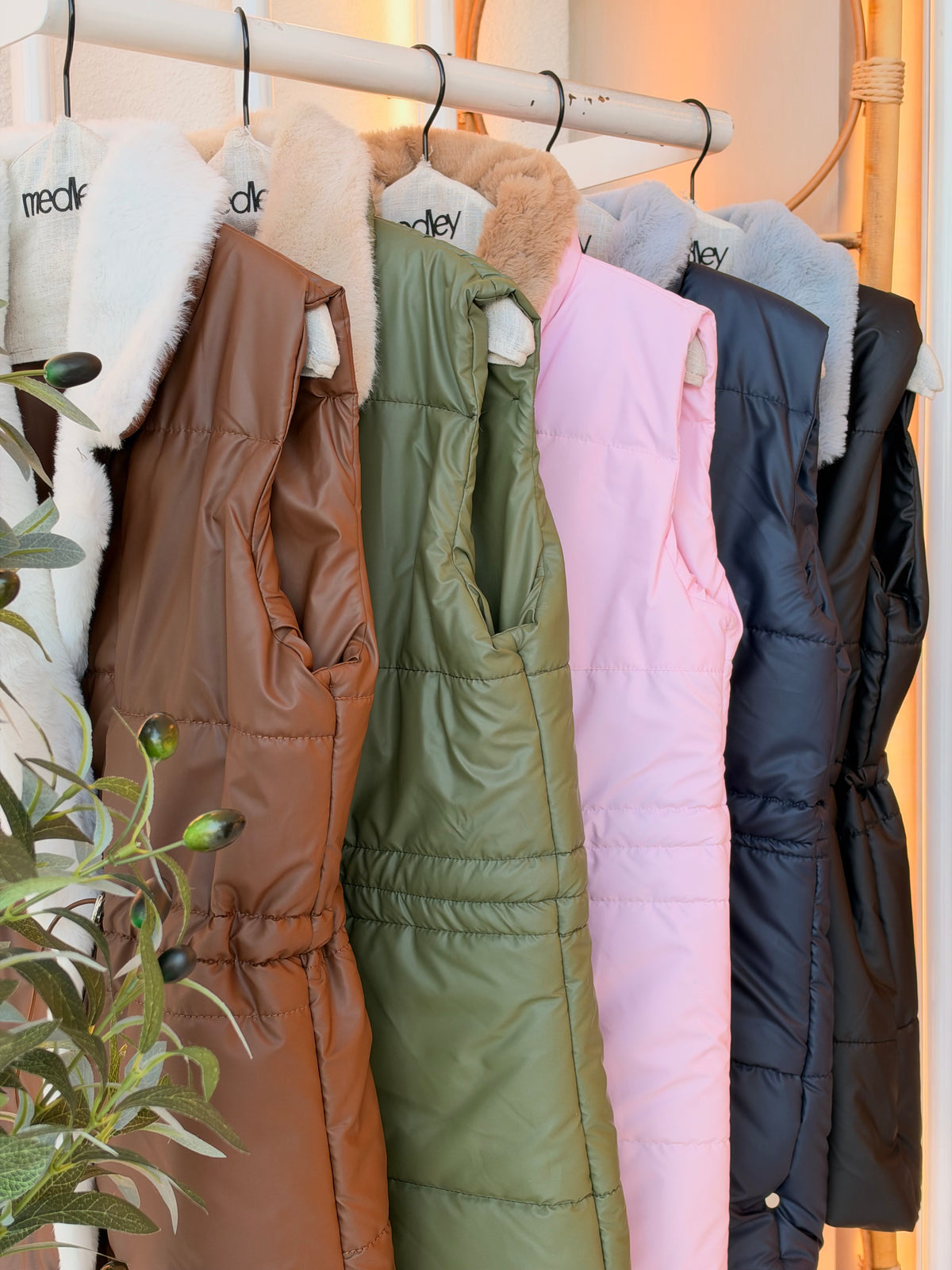 Teddy puffer layering vest by Medley Fashion, photo 1