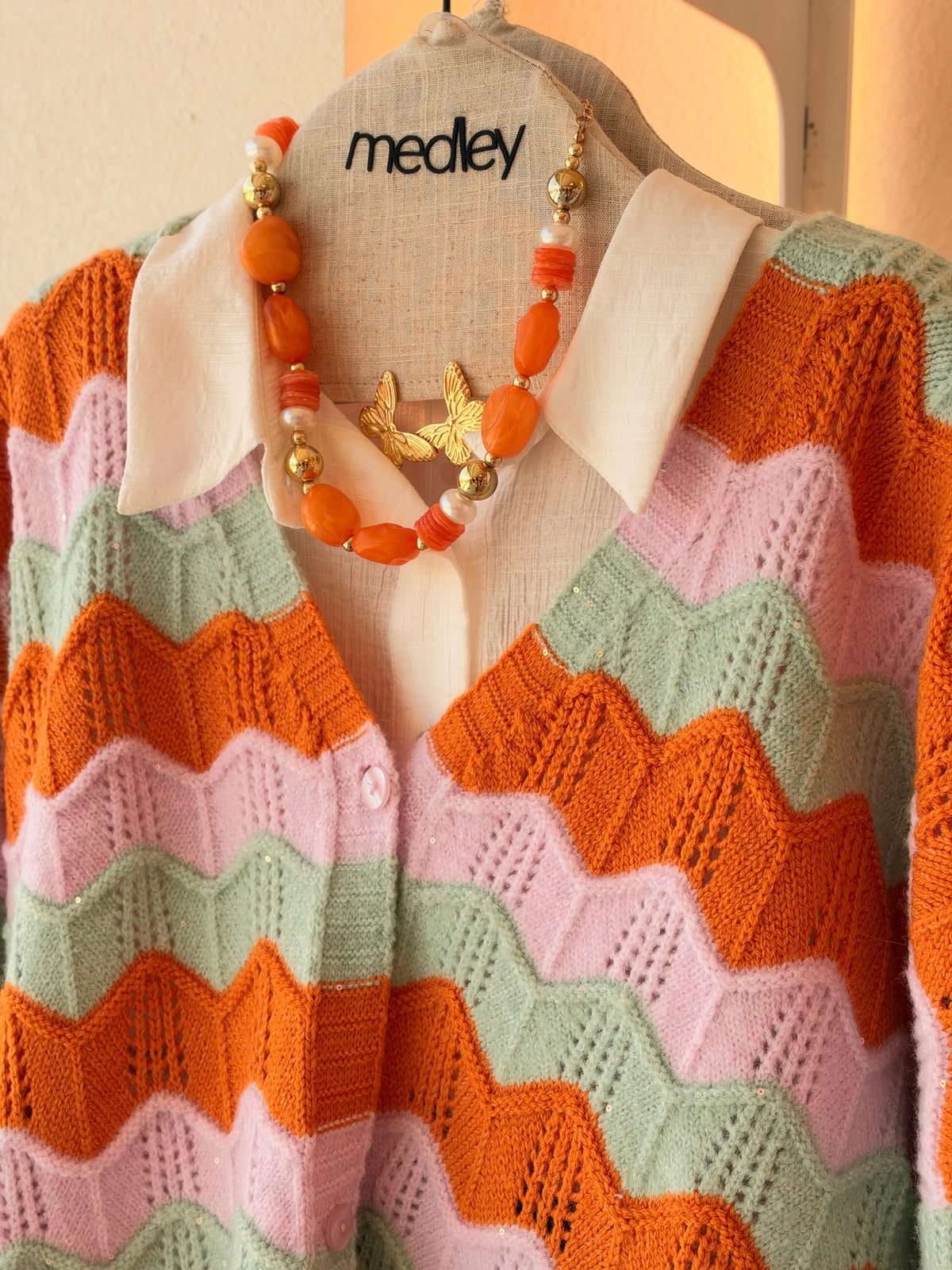 Chic stone necklace by Medley Fashion, photo 1