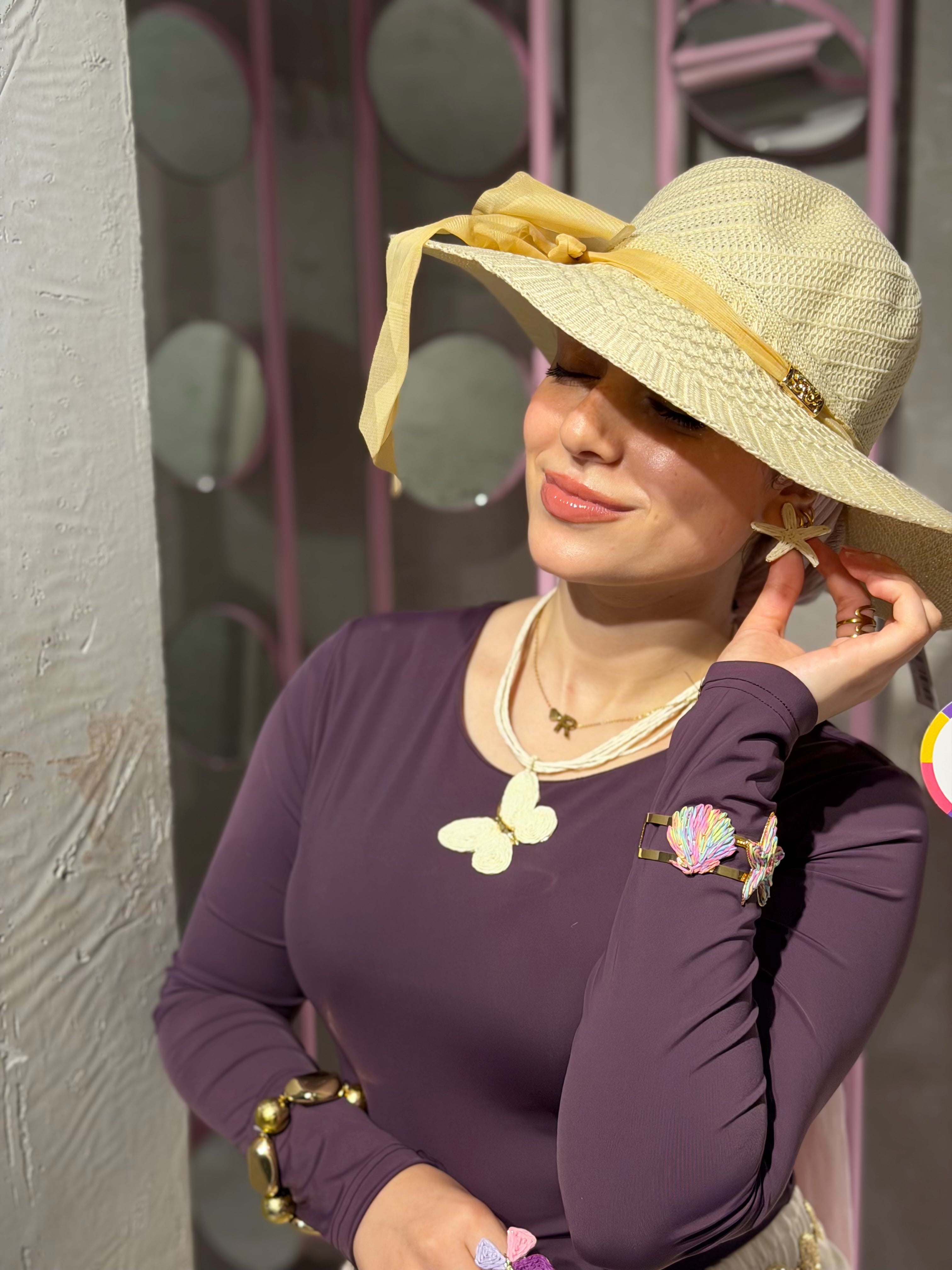 Woven Straw Hat