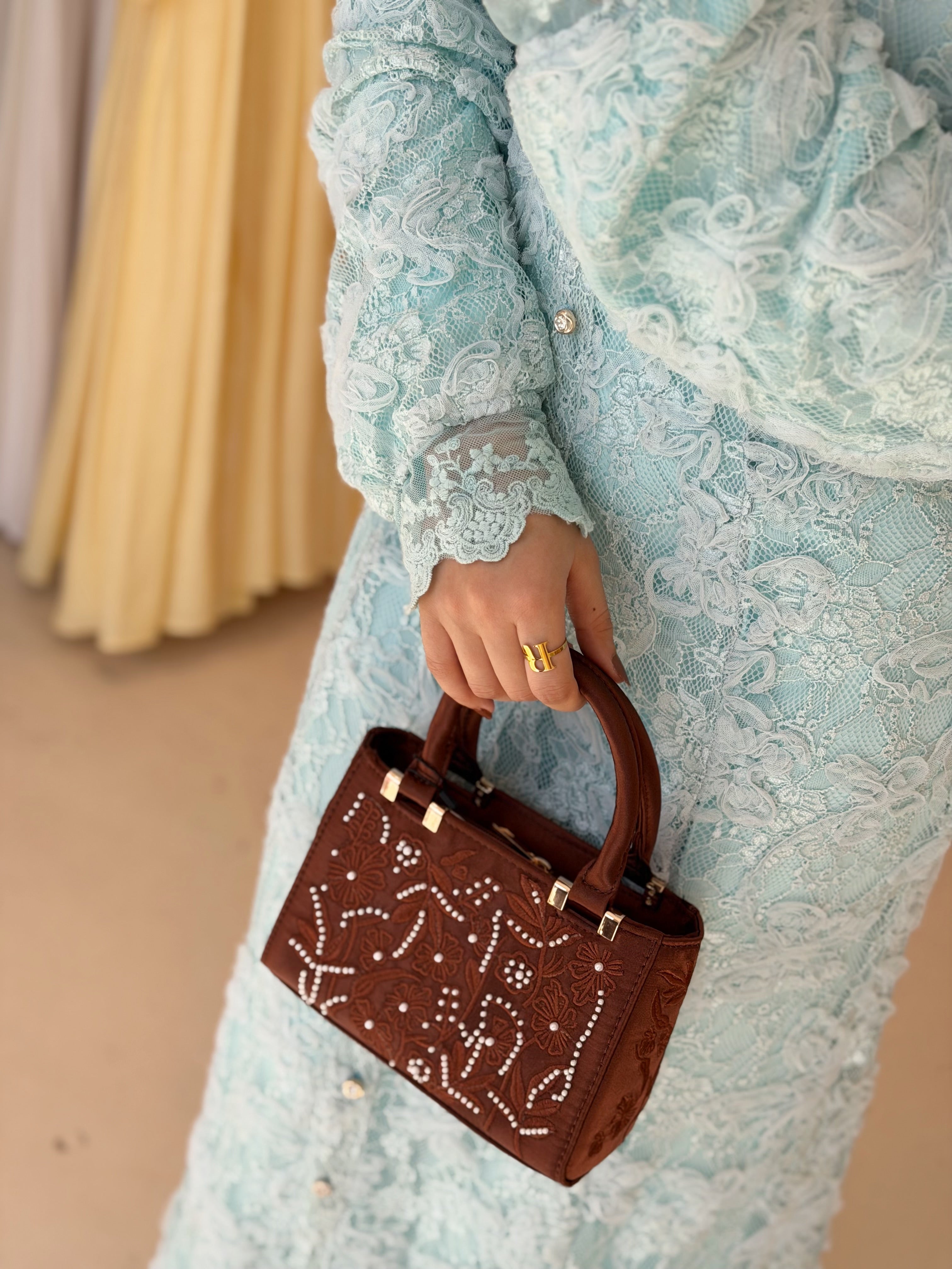 Butterfly Muse Gown (Turquoise)