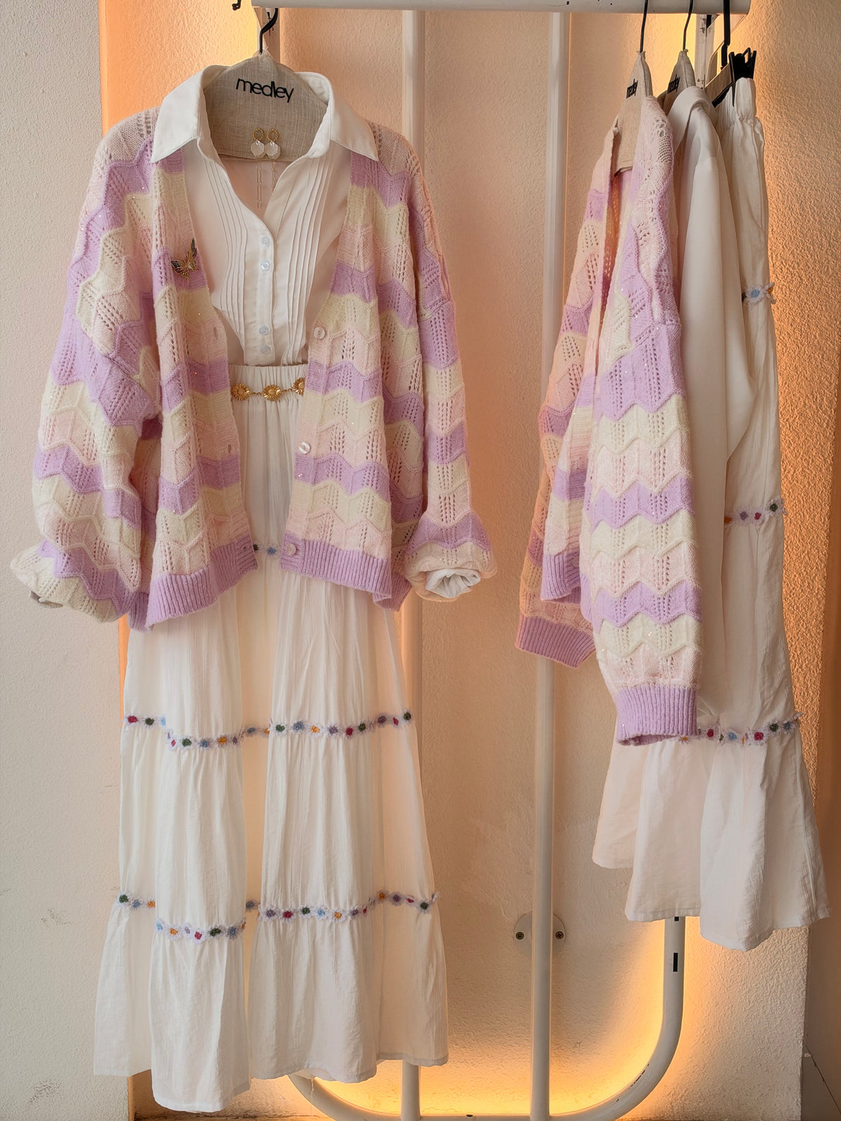 Sugar Rush mohair cardigan by Medley Fashion, photo 12