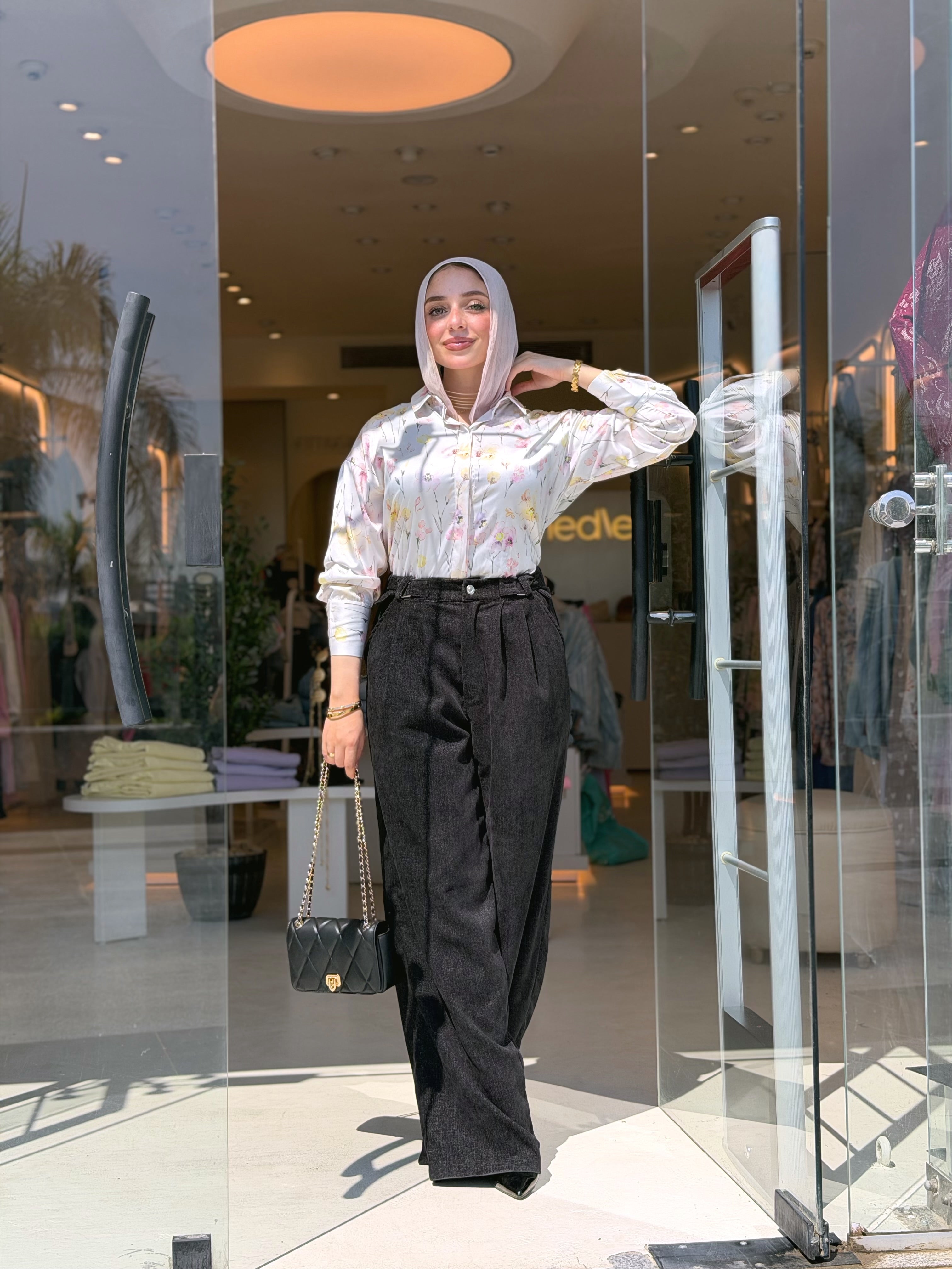 Velvet Denim |elegance pants