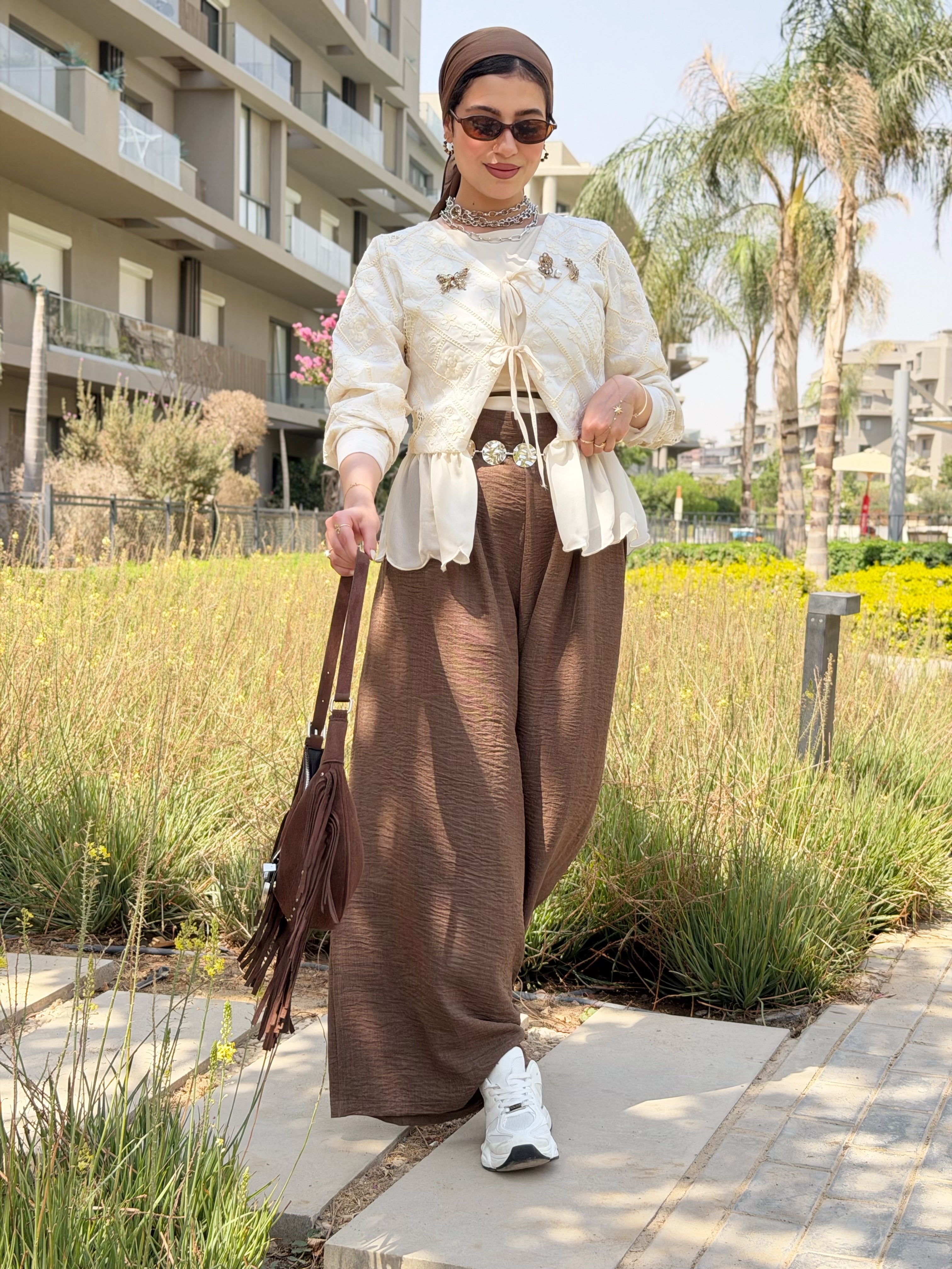 Embellished Cardi-Blouse