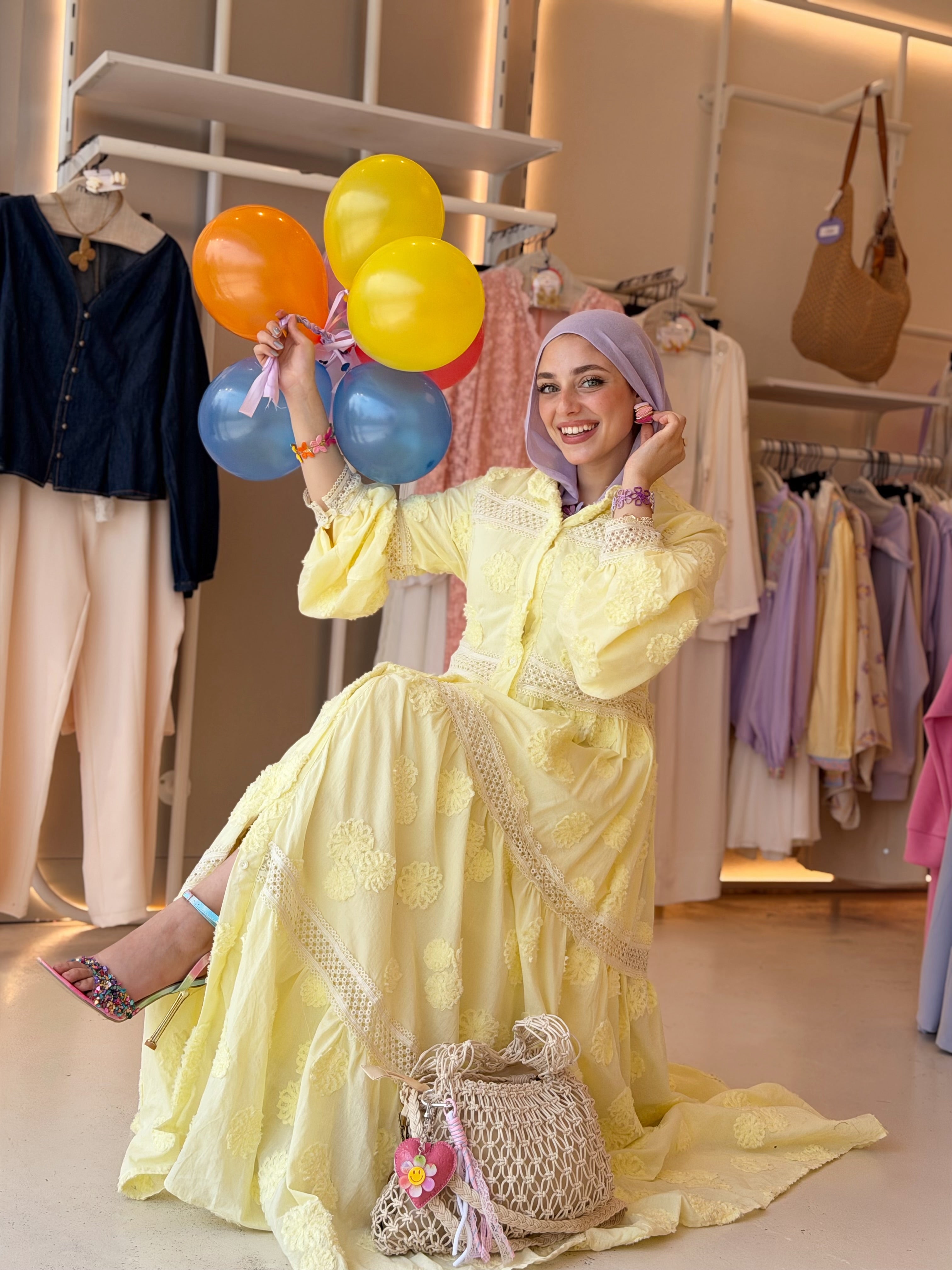 Summer Joy Dress (Yellow)