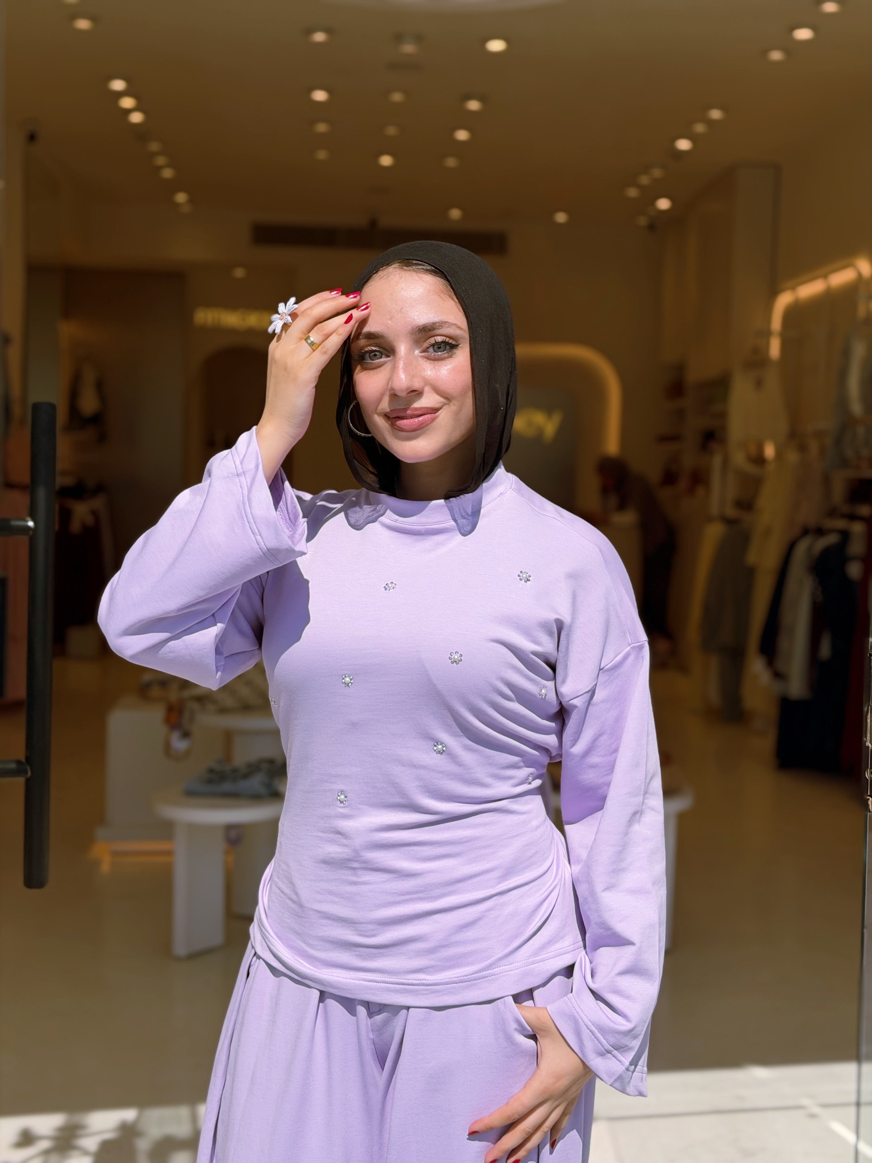 Rosette Set | 2 Pieces (Lavender)