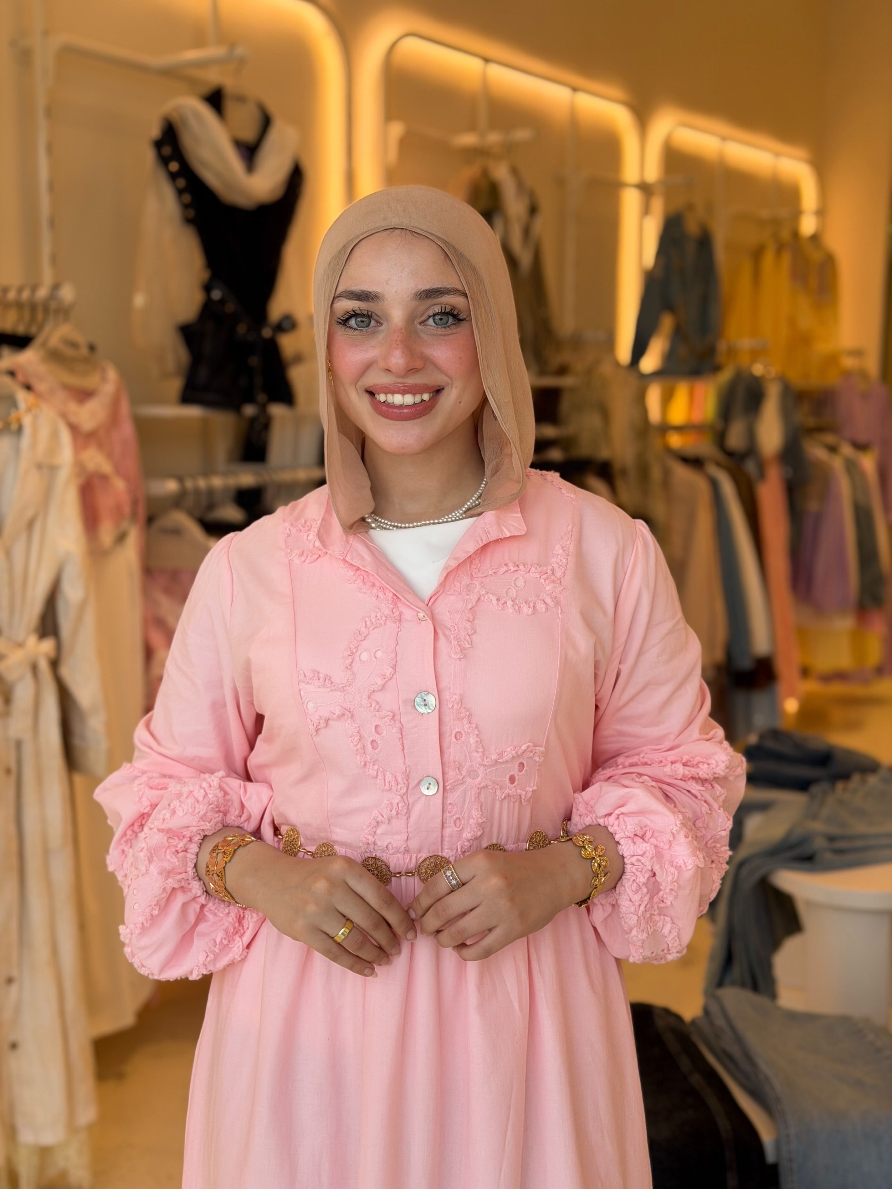 Rokama Pink Dress