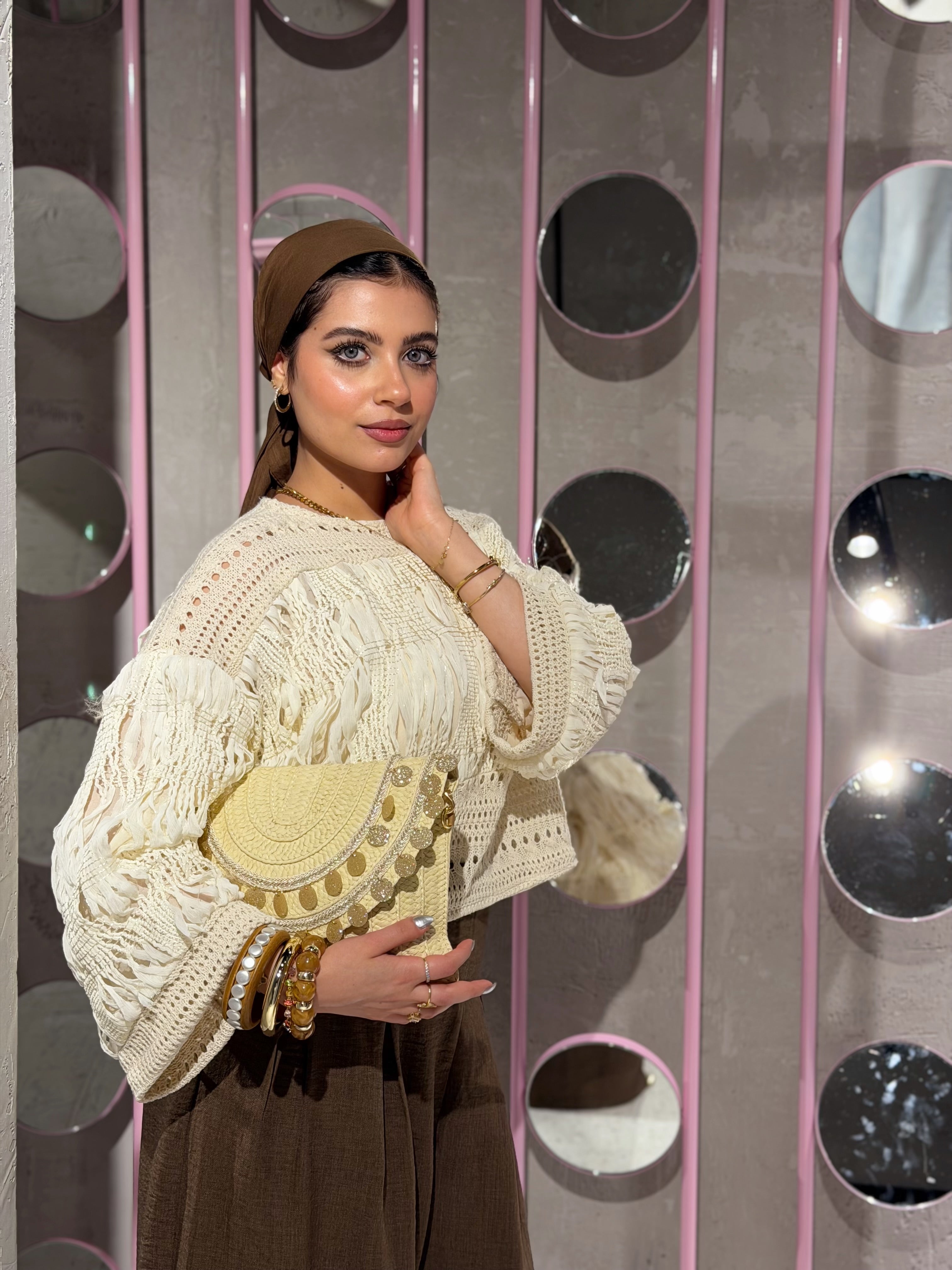 Woven Whisper Blouse