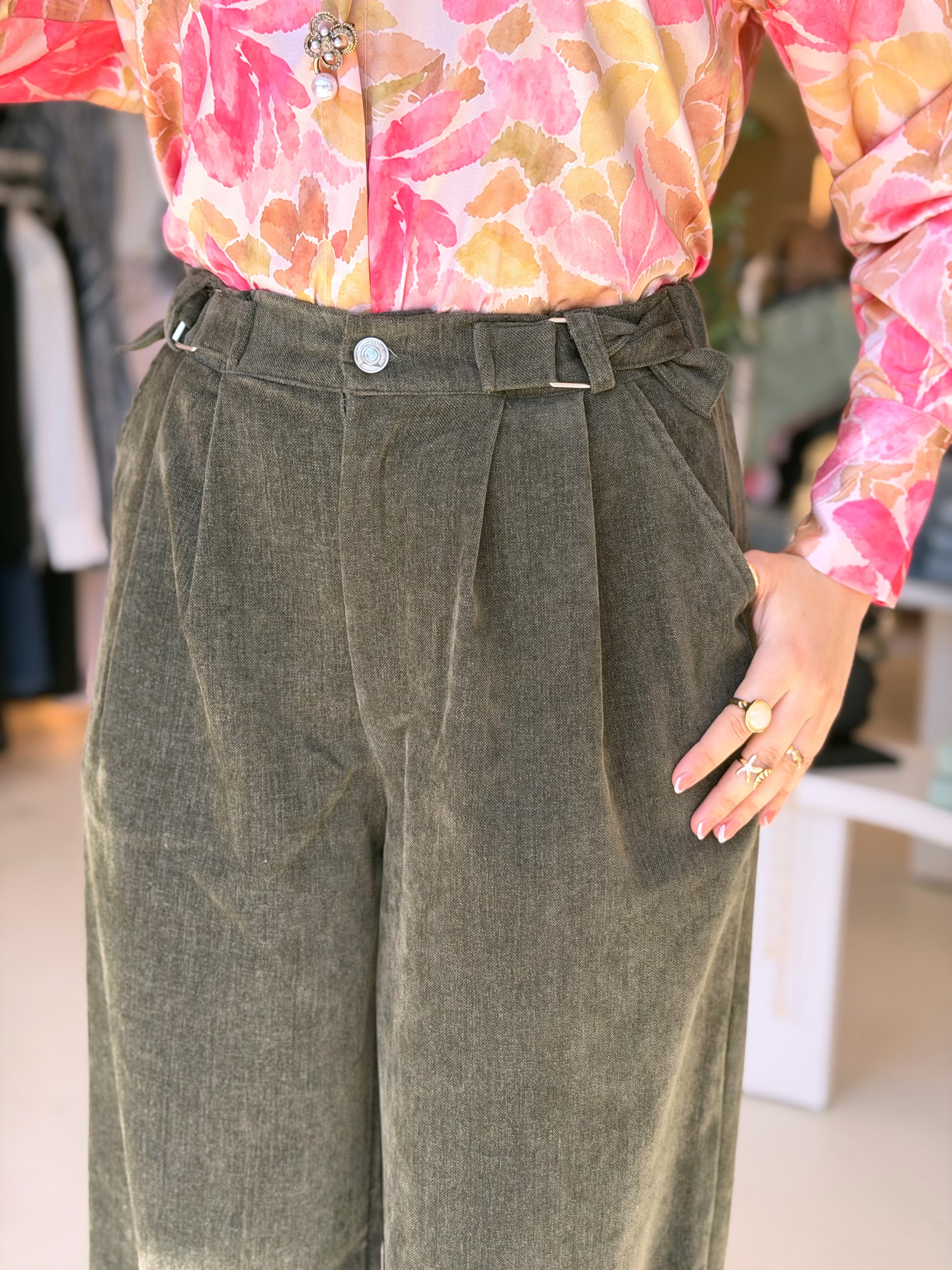 Velvet Denim |elegance pants