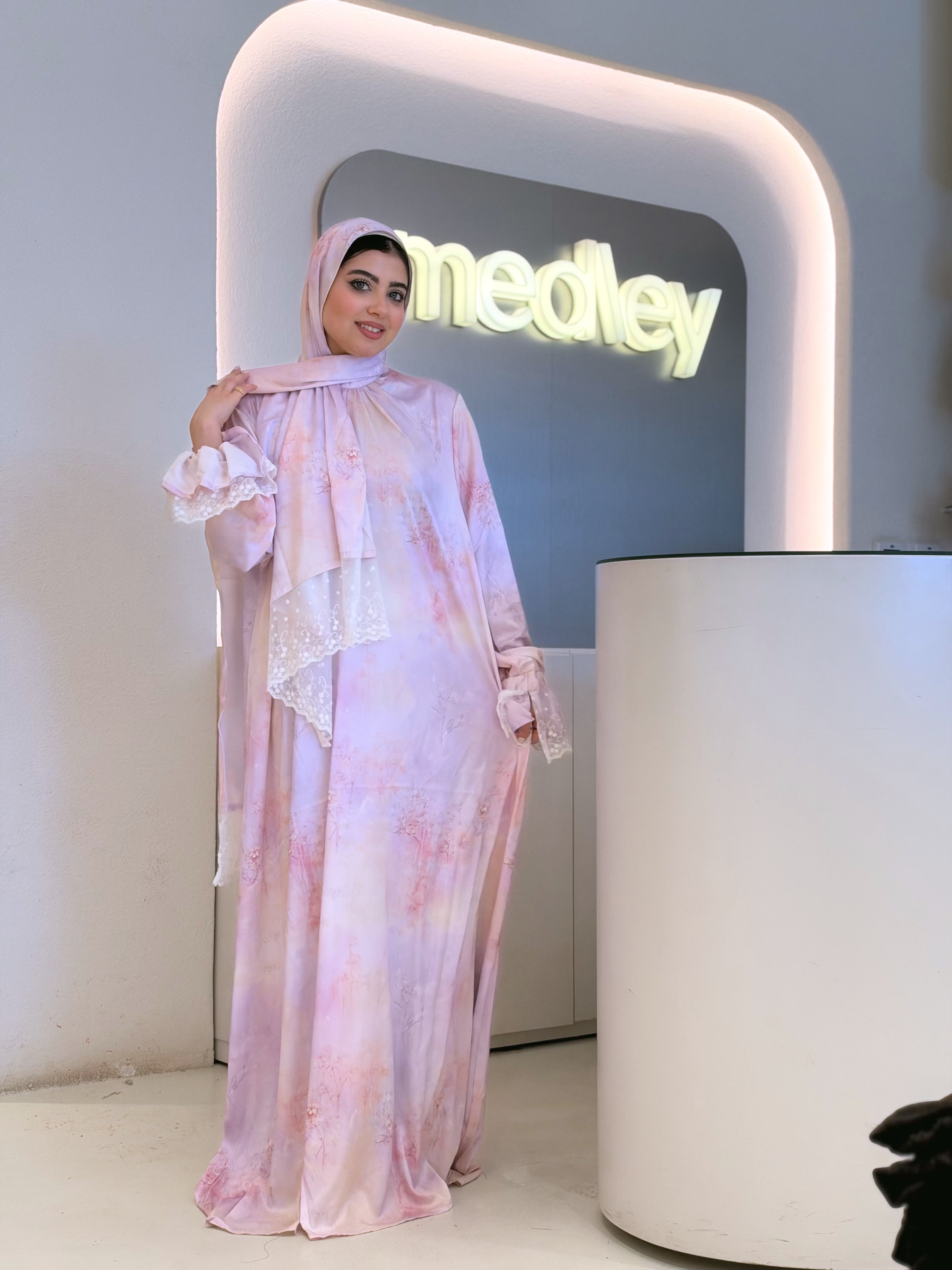 Lilac Mist Isdal in lilac floral print by Medley Fashion, photo 5