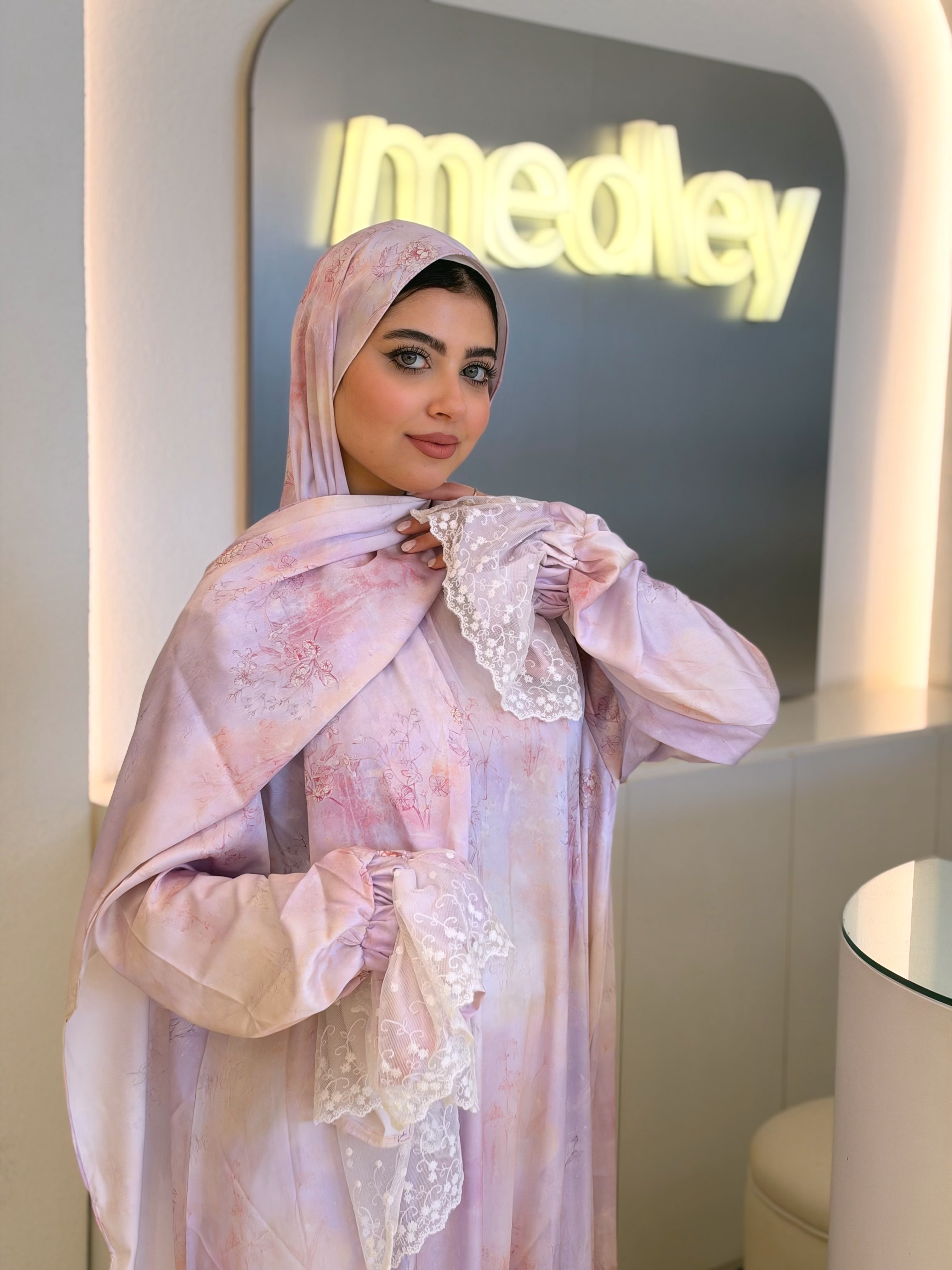 Lilac Mist Isdal in lilac floral print by Medley Fashion, photo 1