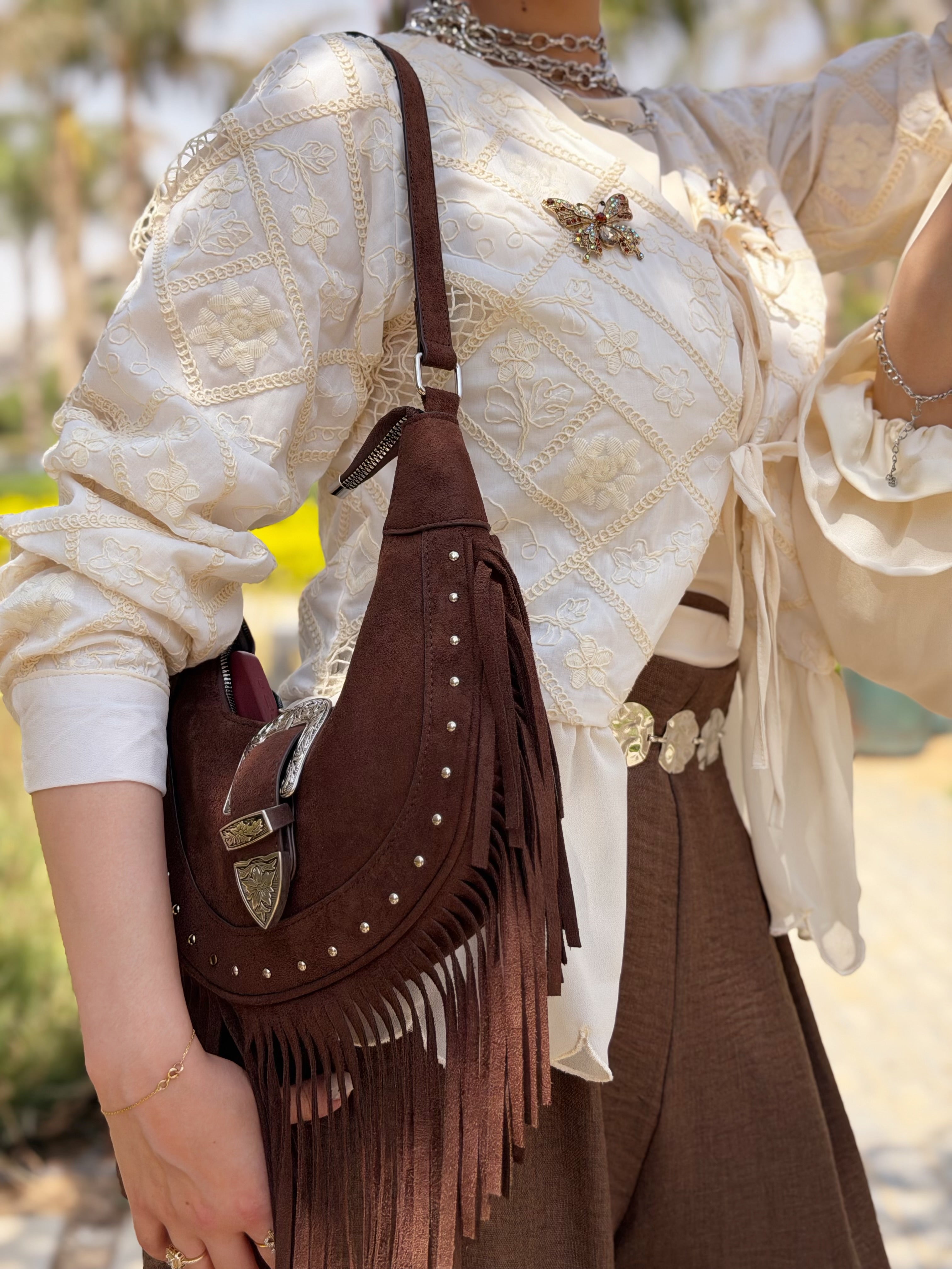 Embellished Cardi-Blouse