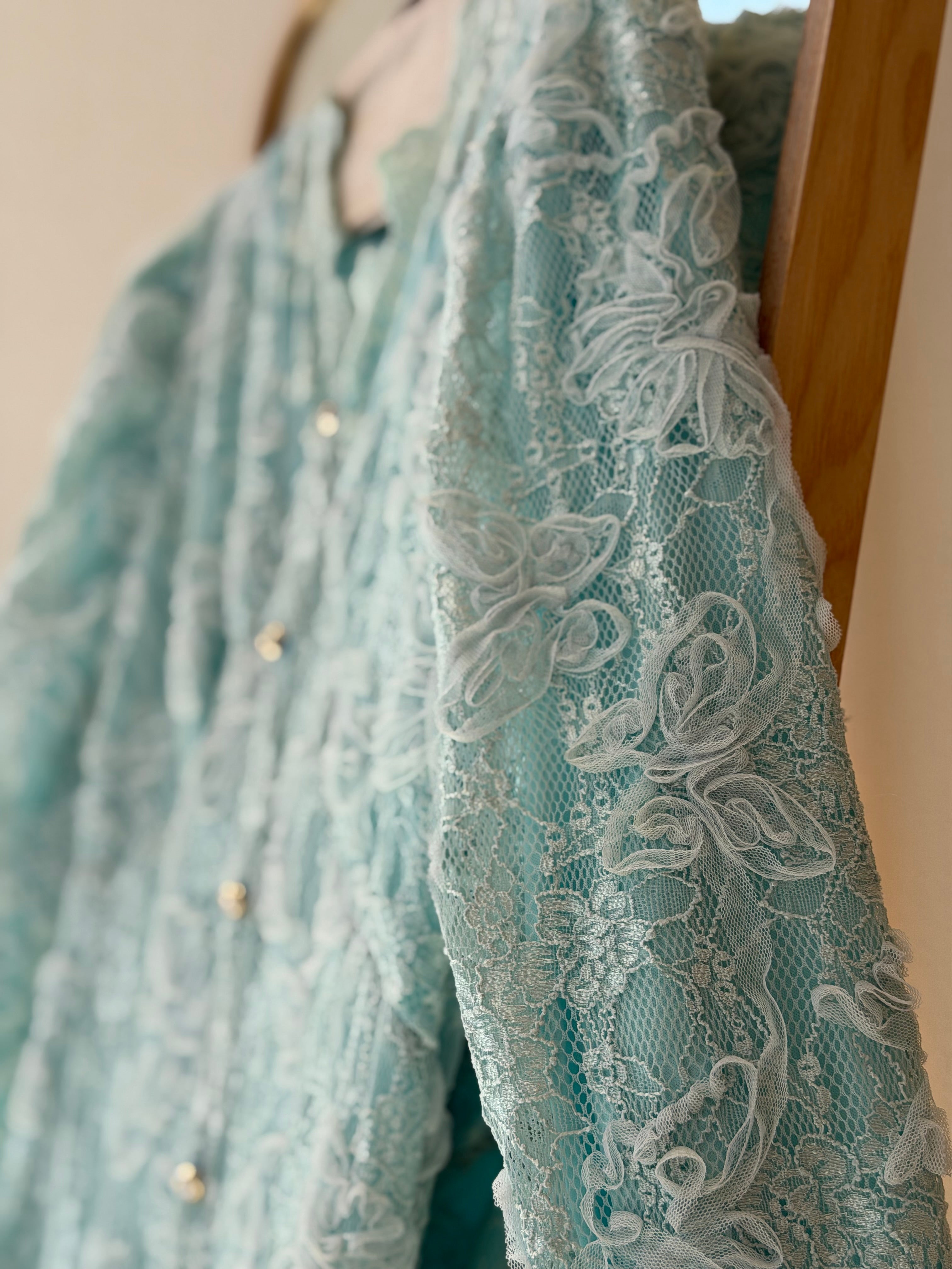 Butterfly Muse Gown (Turquoise)