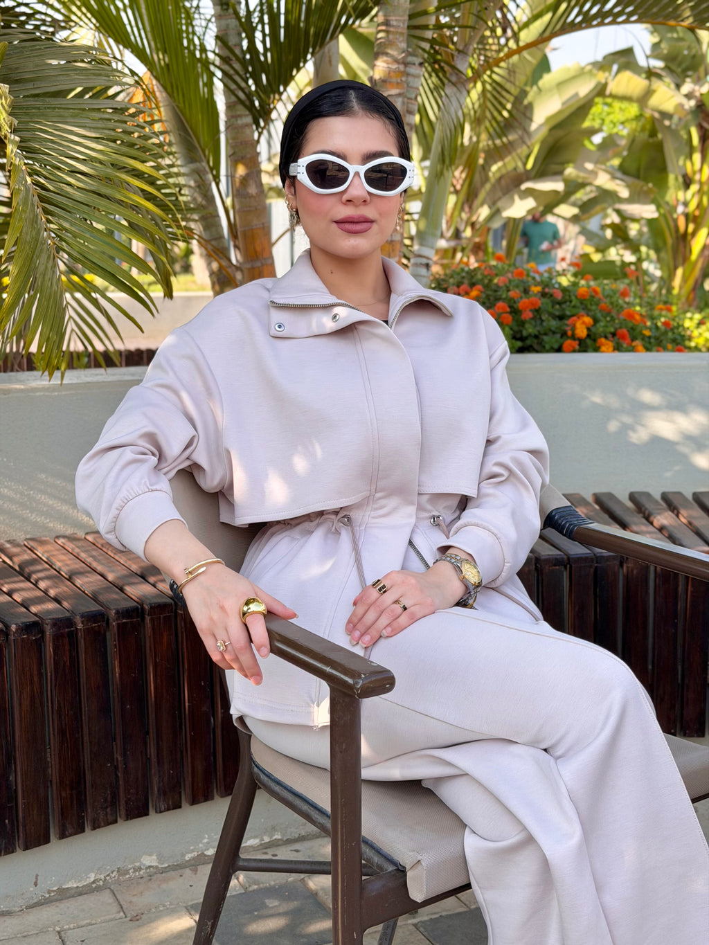 Oysho Set ( cappuccino)